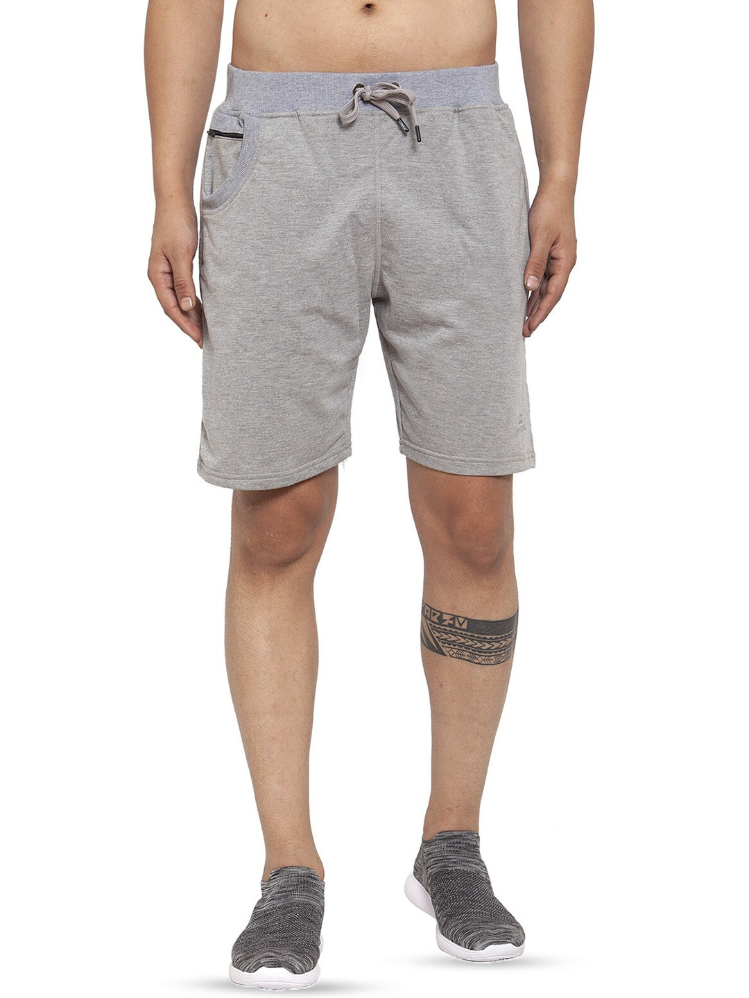 UZARUS Men Mid-Rise Cotton Sports Shorts