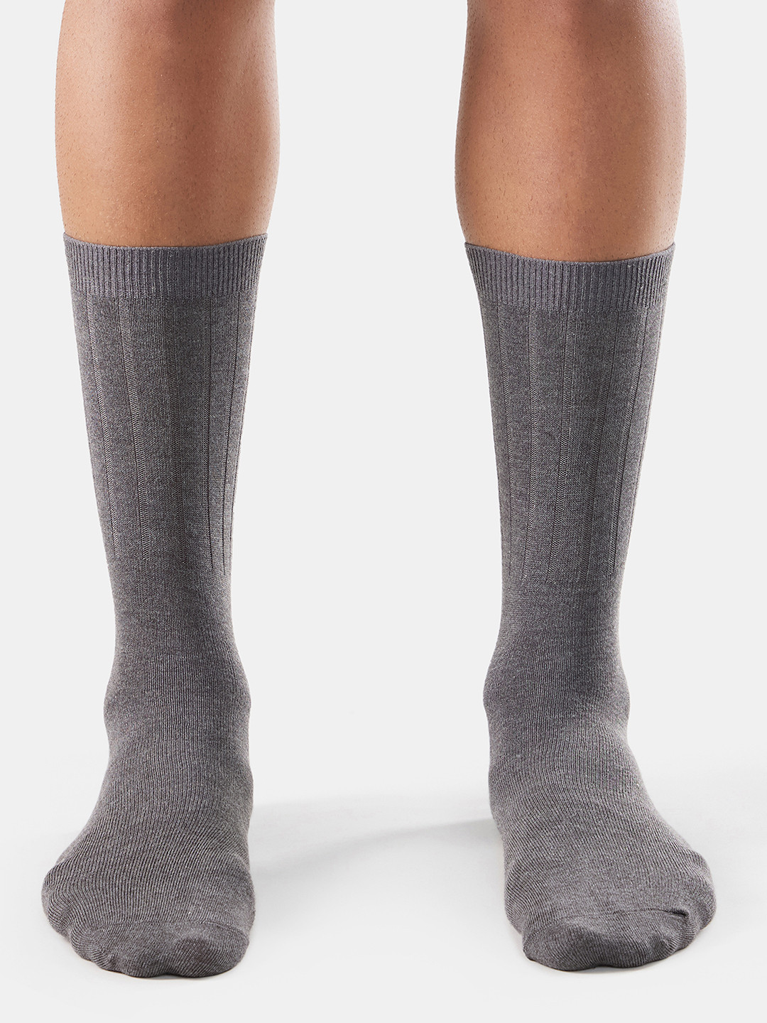 Jockey Blended Modal Stretch Crew Length Thermal Socks With StayFresh Treatment-7105