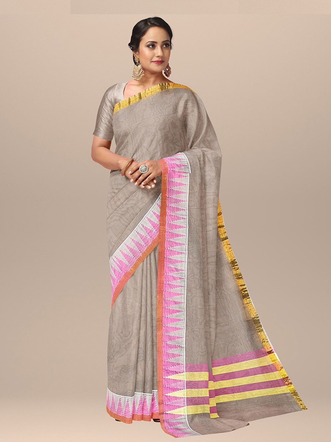 SARIKA Zari Silk Blend Saree