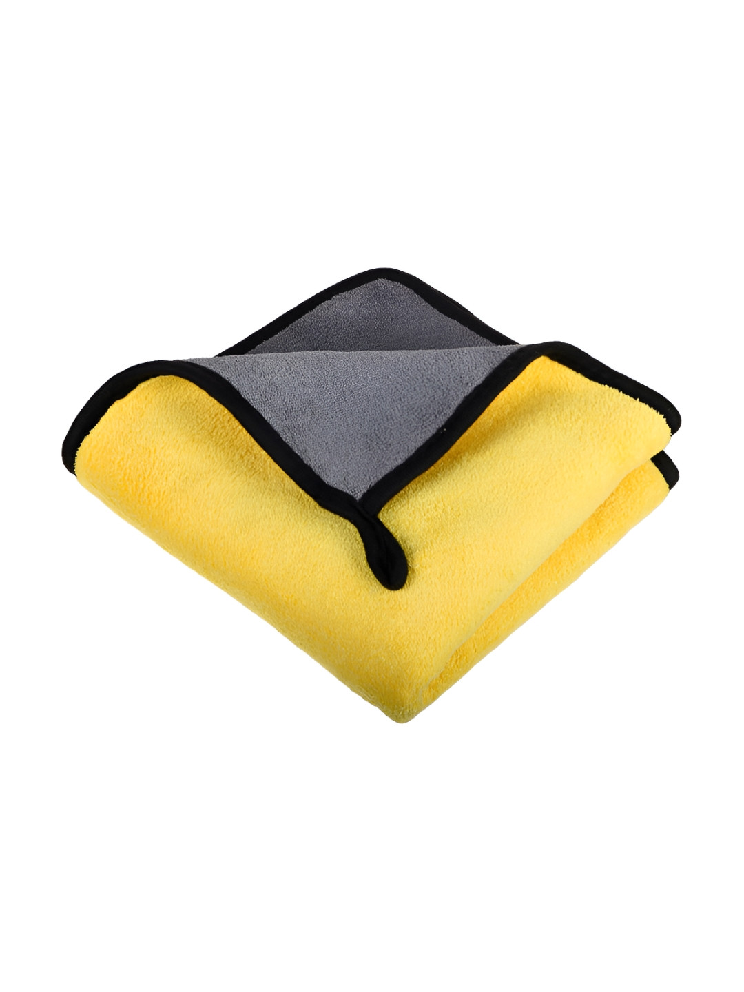 Kuber Industries Yellow & Grey 3 Pieces Hanging Loop Kitchen Towels 400 GSM