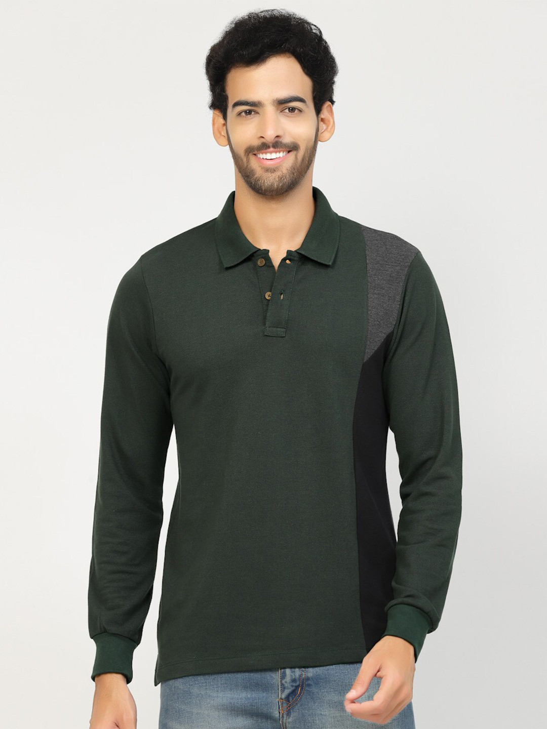 Kalt Polo Collar  Full Sleeves T-shirt