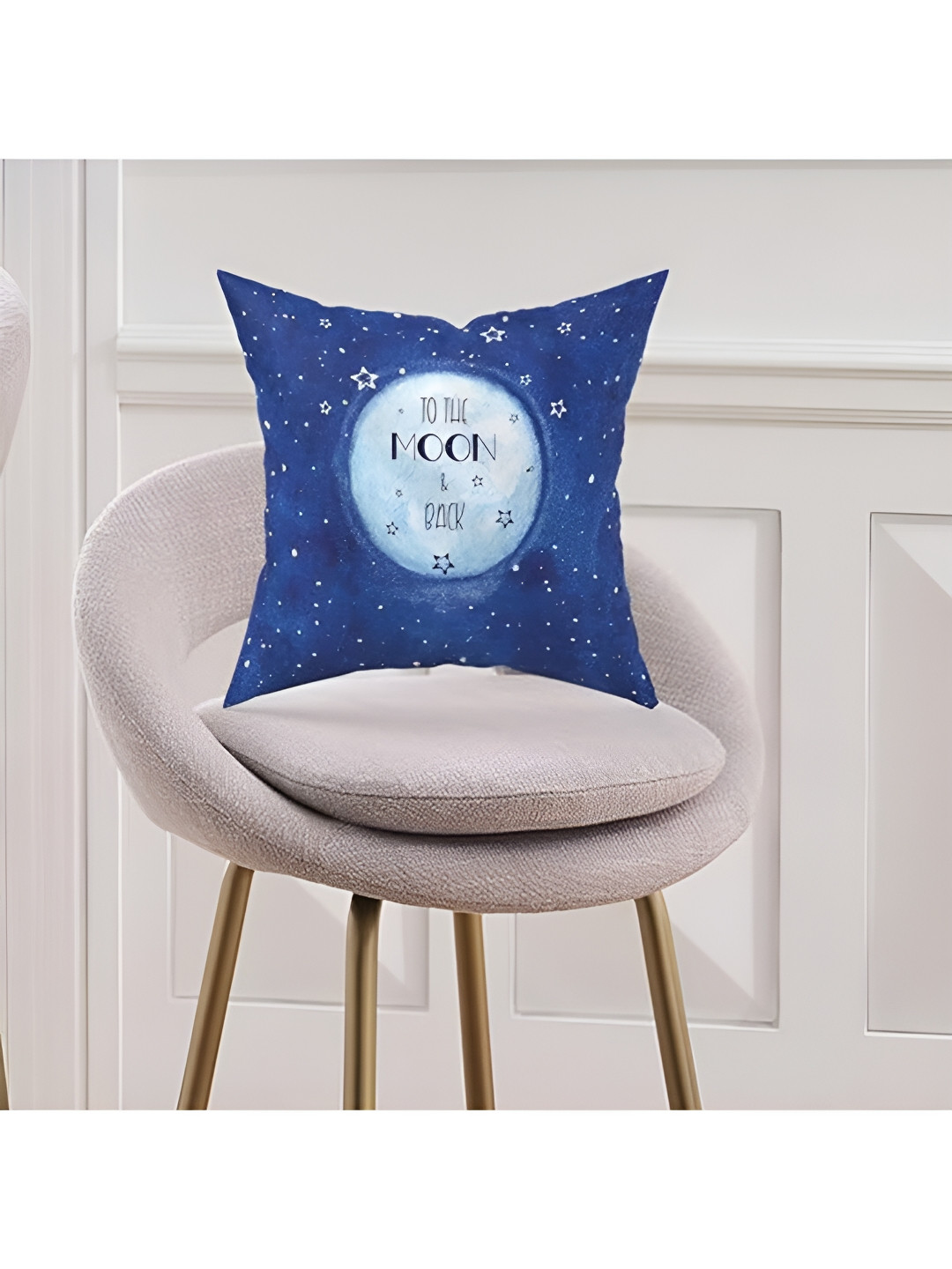 Kaameri Bazaar Blue 5 Pieces Cushion Gift Set