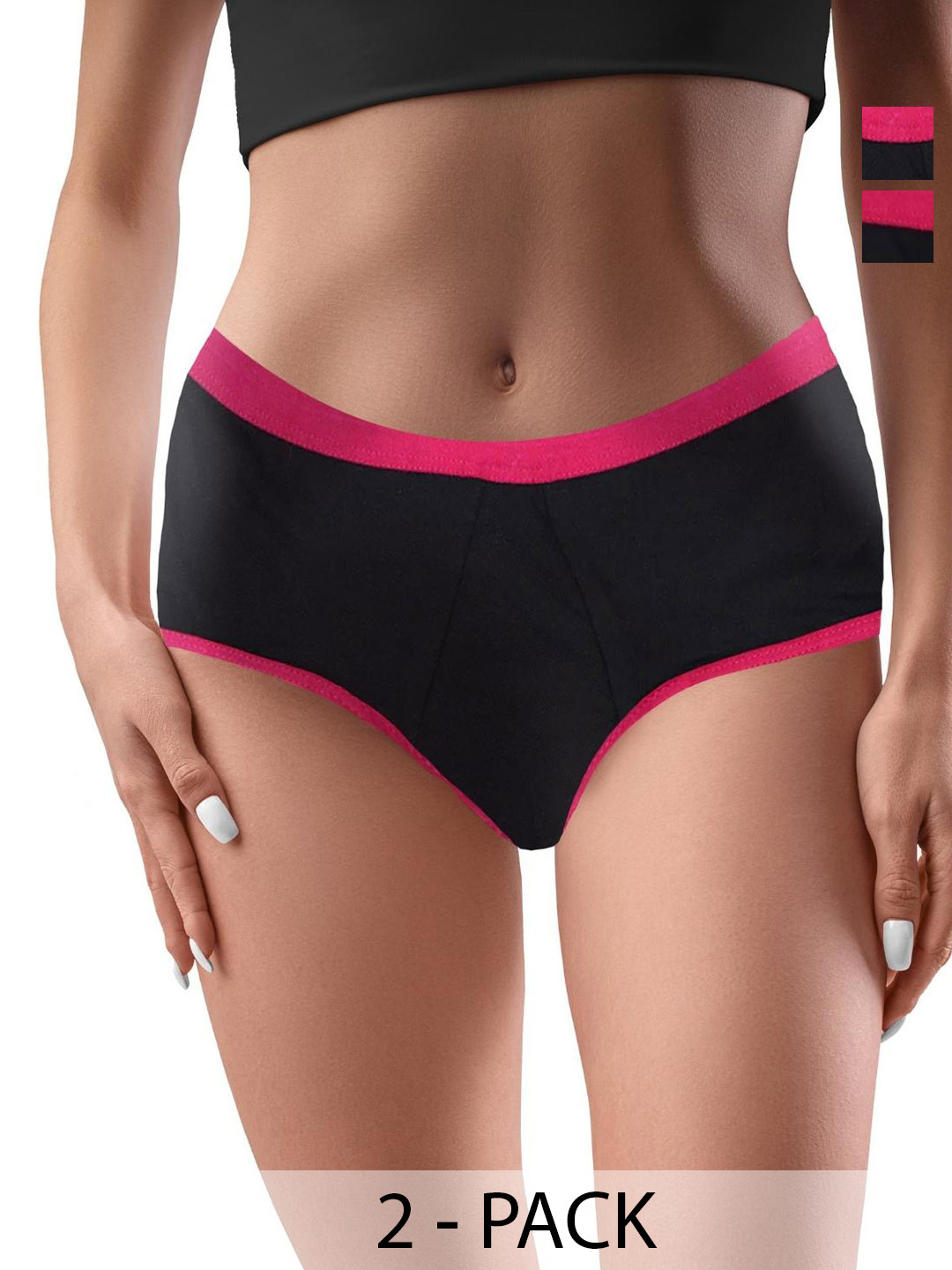 Dchica Leakproof & Reusable Period Briefs Pack of 2