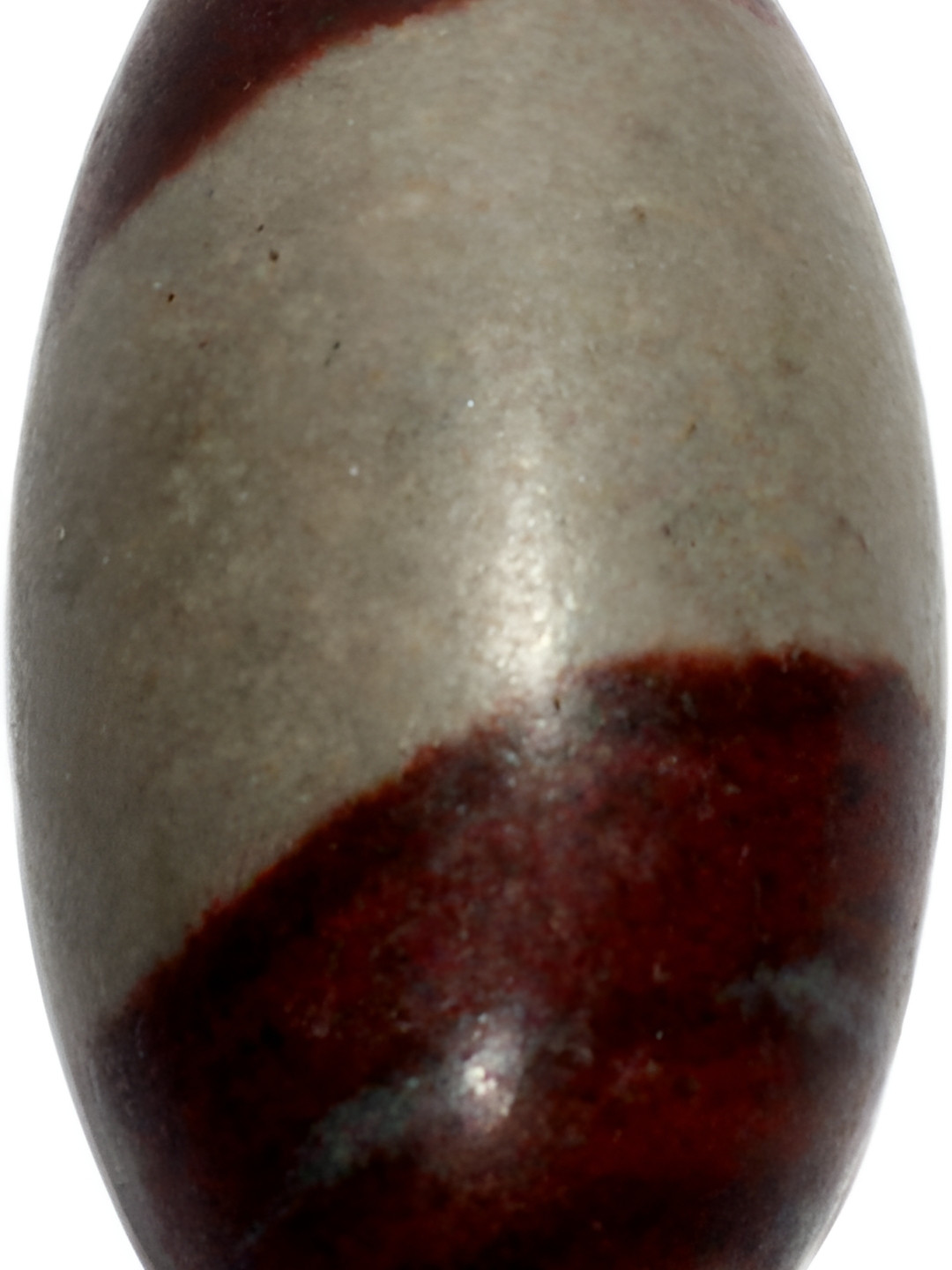 Navyaksh Narmadashwar Stone Brown Metal Metallic Prayer Room Small Showpiece - 5.9 Inches