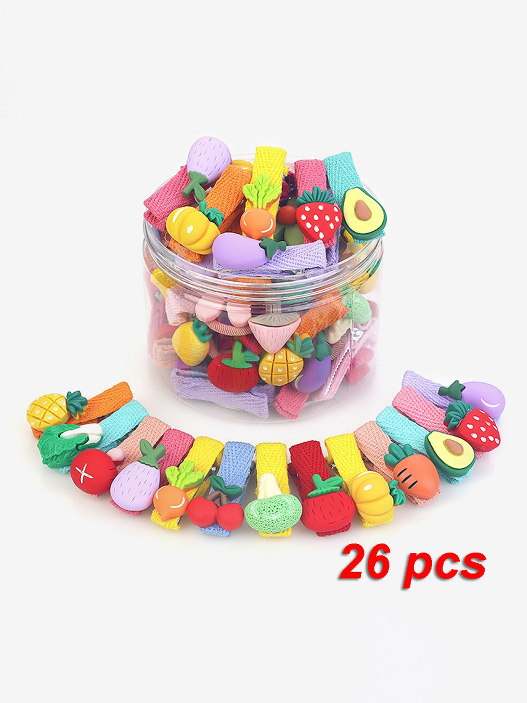 Shining Diva Fashion Girls Set Of 26 Alligator Hair Clip