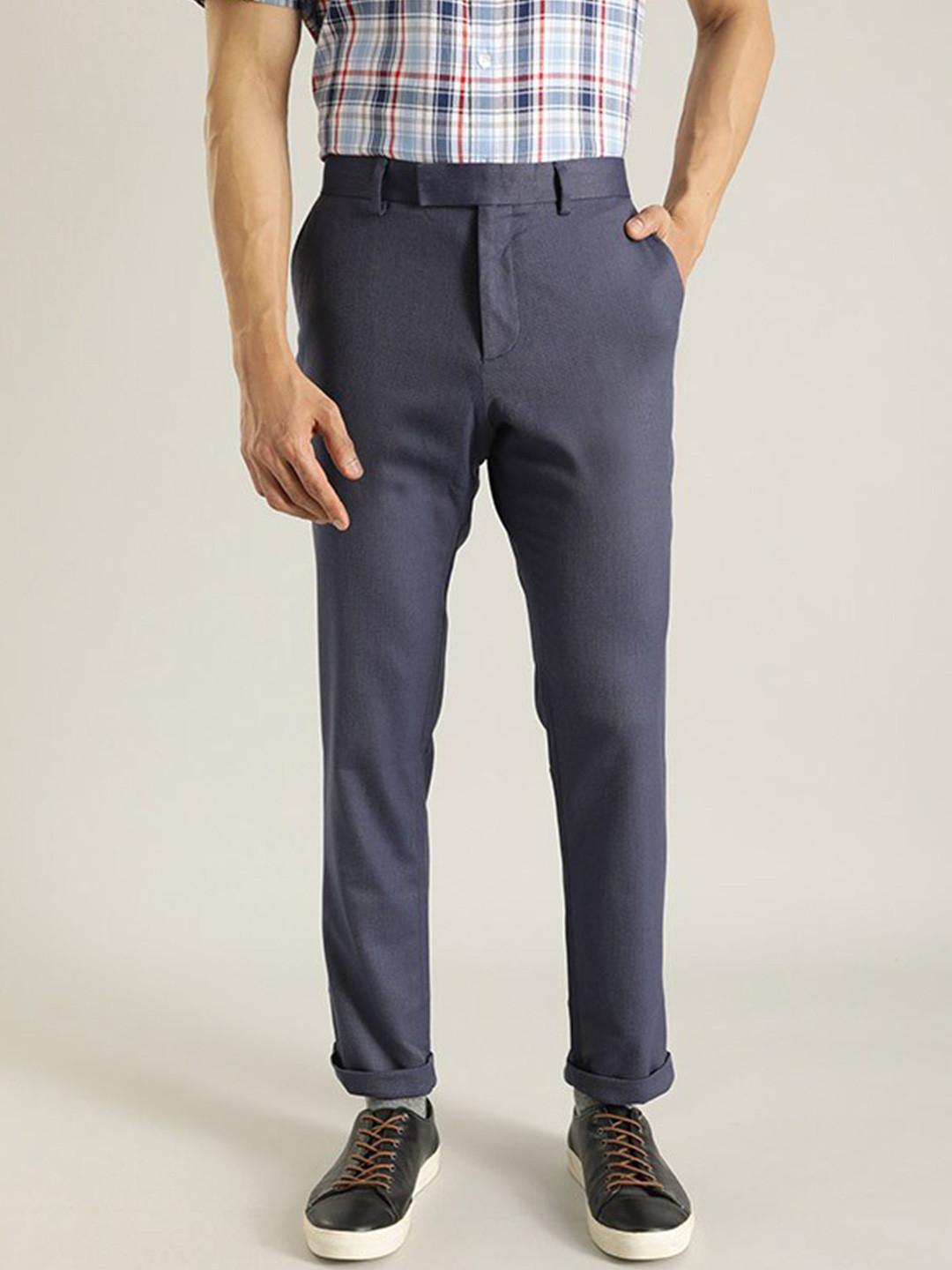 Indian Terrain Men Urban - C Tapered Fit Trousers