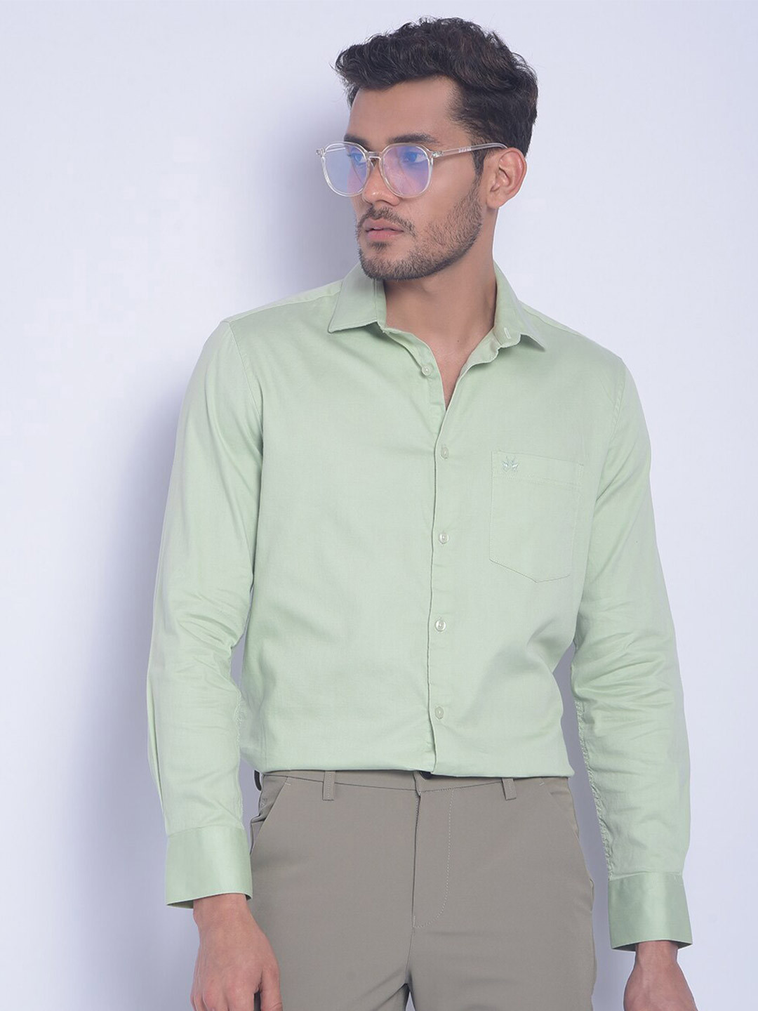 Crimsoune Club Smart Slim Fit Formal Shirt