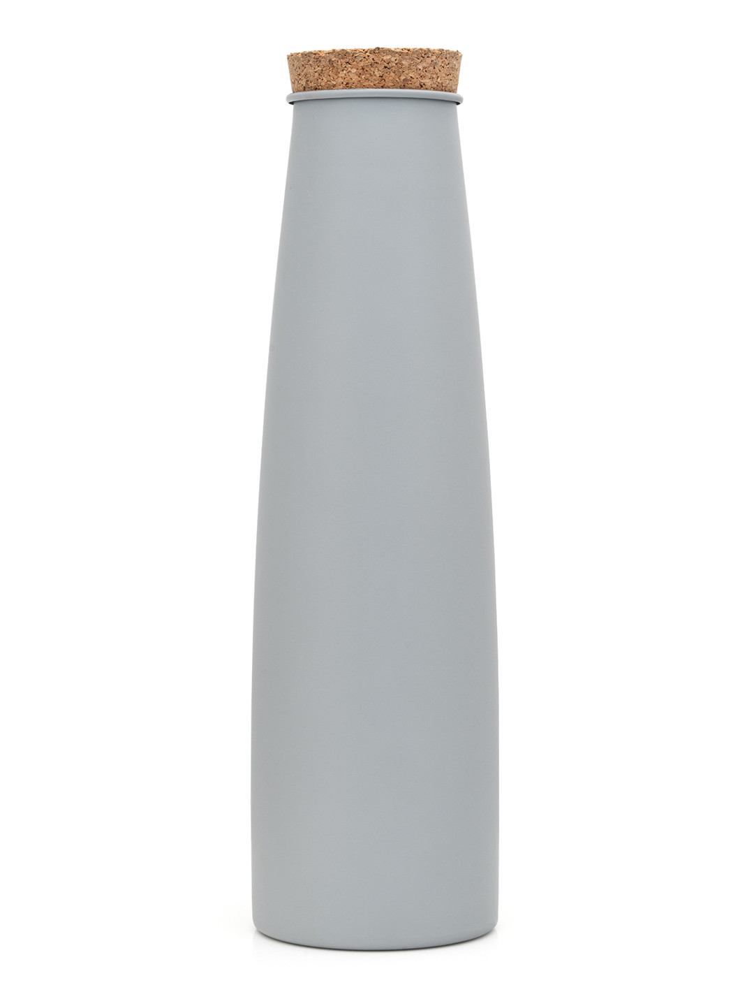 CLAY CRAFT Vacbott Grey Brand Logo Stainless Steel Single Wall Vacuum Water Bottle - 900ml