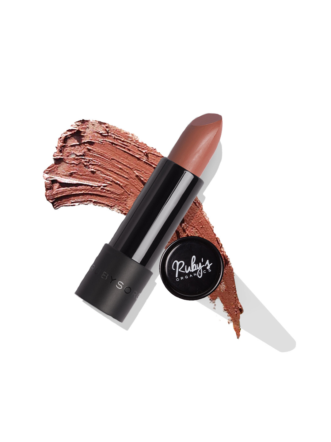 Ruby's Organics Semi-Matte Long Lasting Lipstick - 3.7g - Cocoa