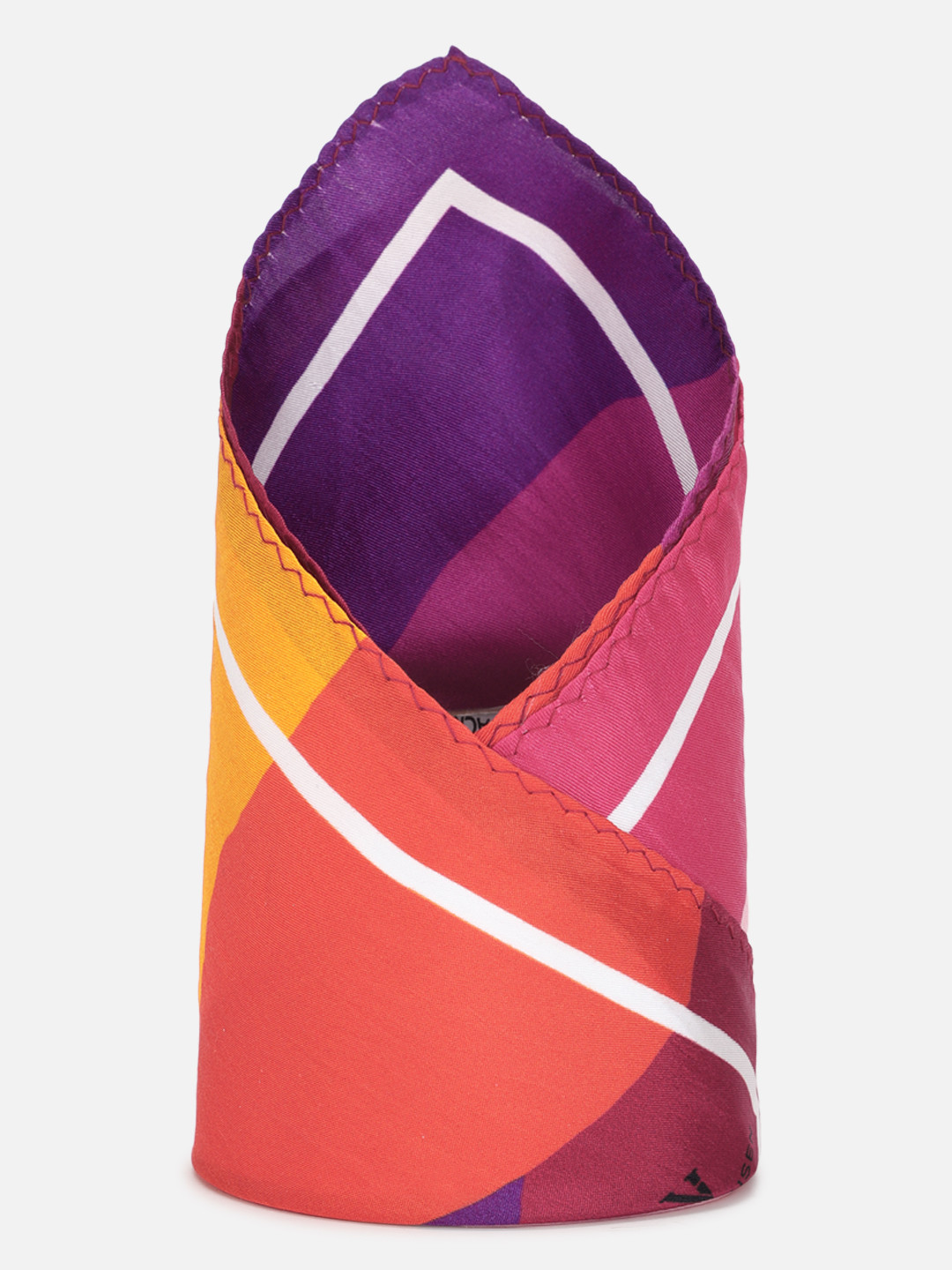 Van Heusen Men Patterned Microfiber Casual Pocket Square