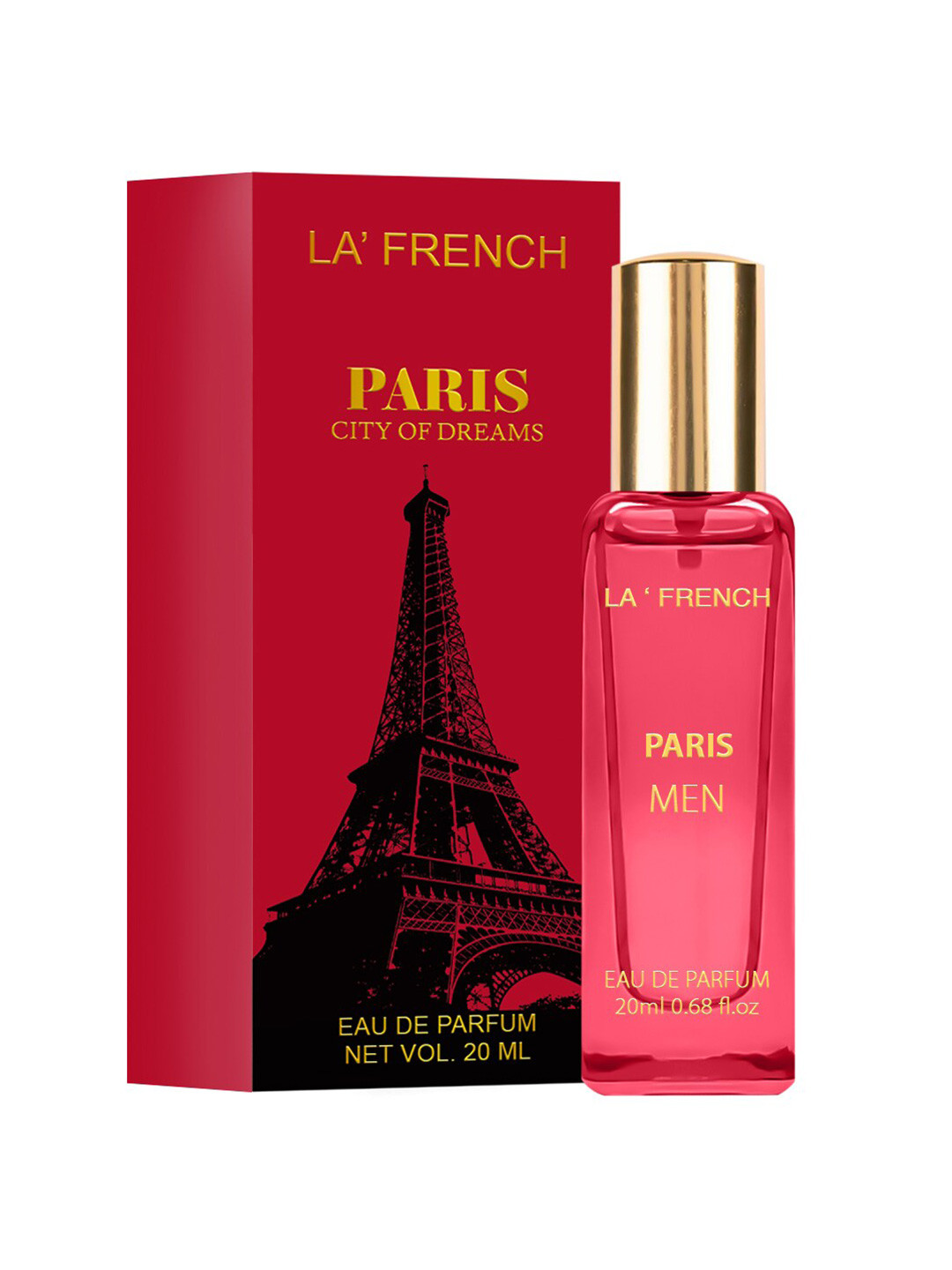La French Men Paris Long Lasting Eau De Parfum - 20ml