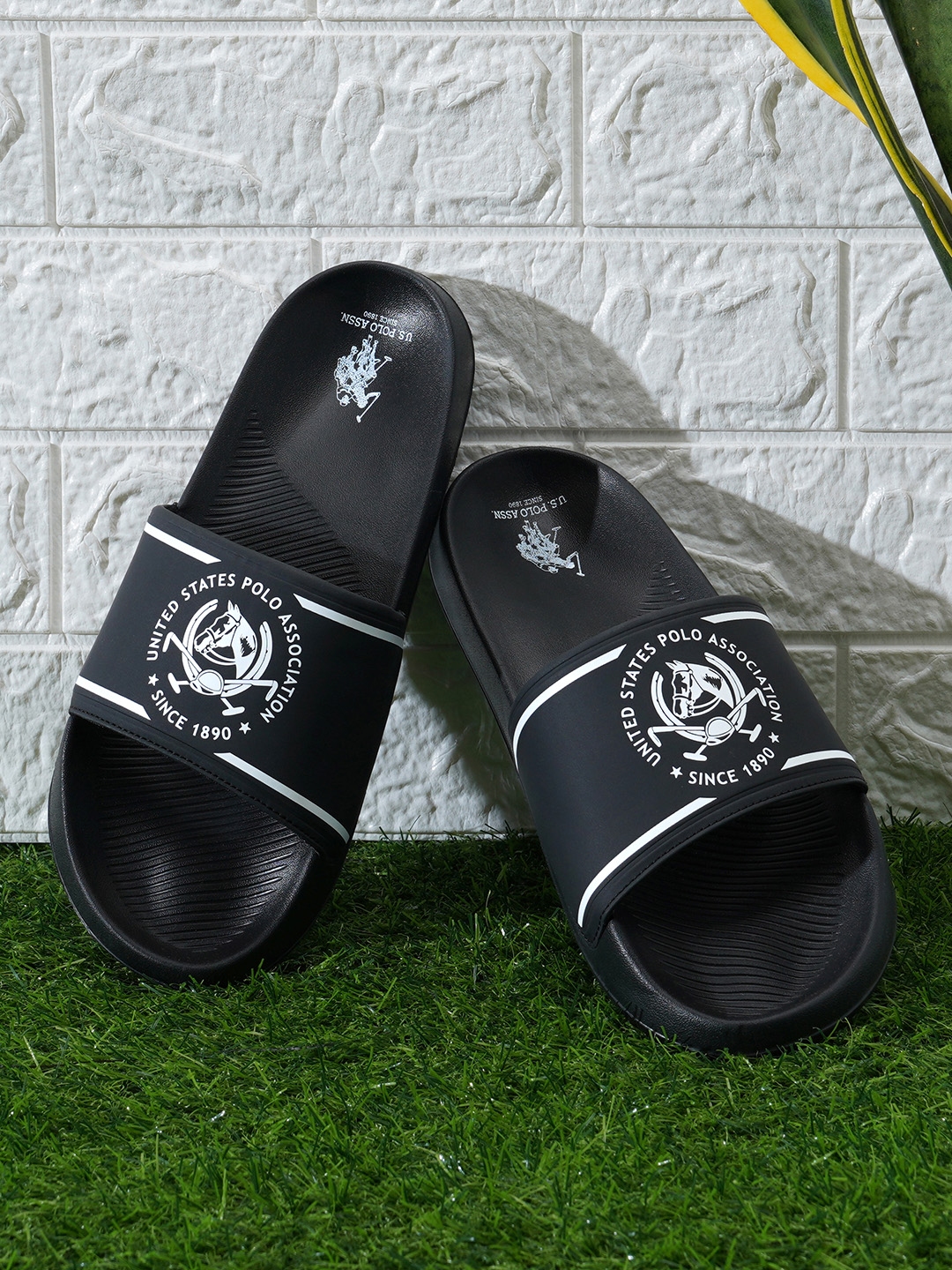 Buy U.S. Polo Assn. Men Brand Logo Printed Sliders Flip Flops for Men 26872084 Myntra