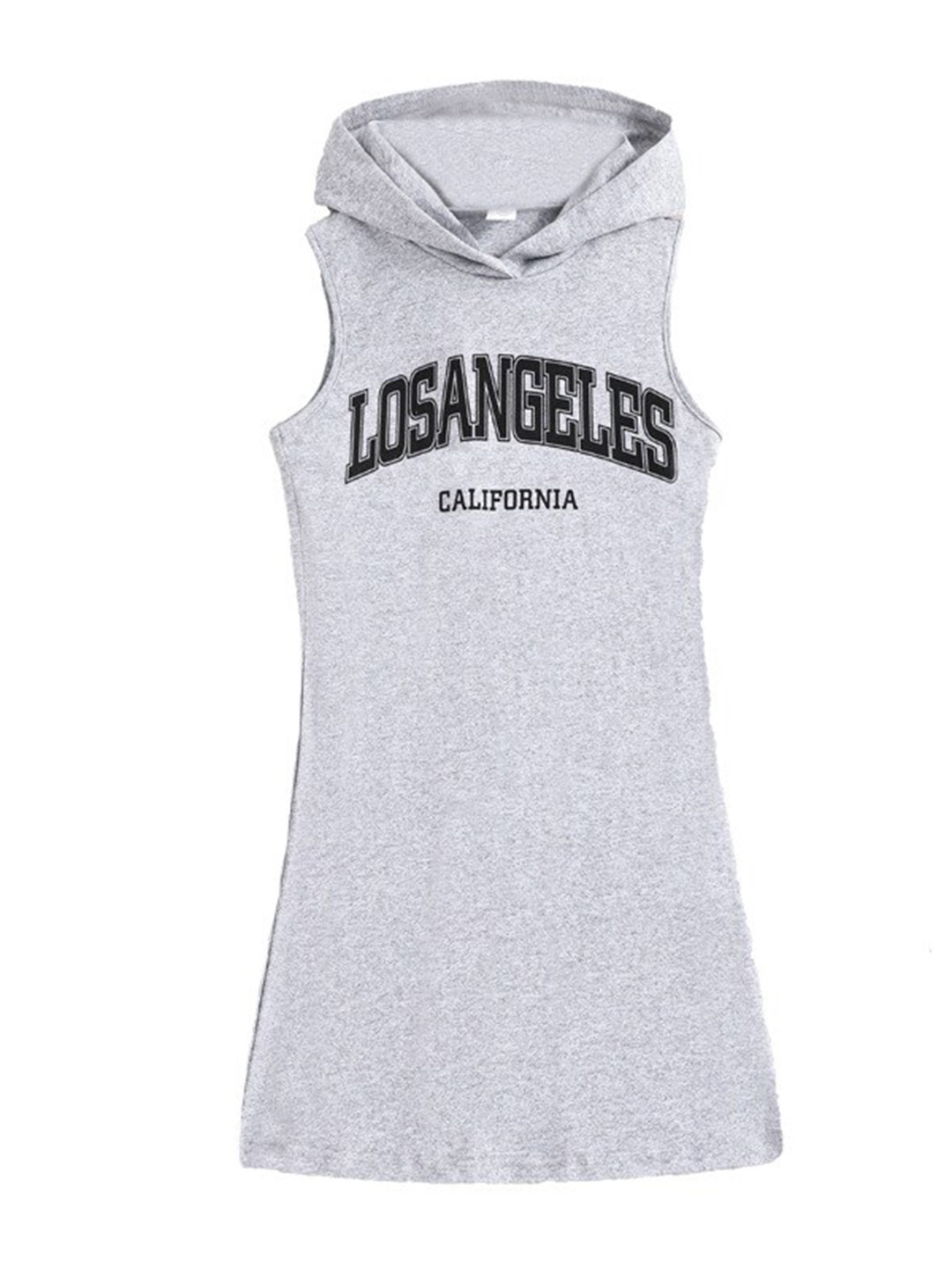 StyleCast Girls Grey & Black Print T-shirt Dress