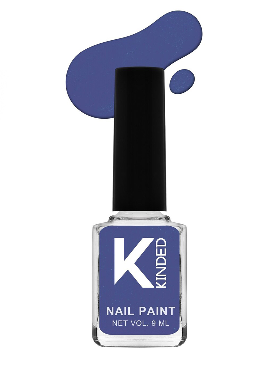 KINDED Long Stay Glossy Finish Nail Polish - 9ml - Pastel Cobalt Blue 17