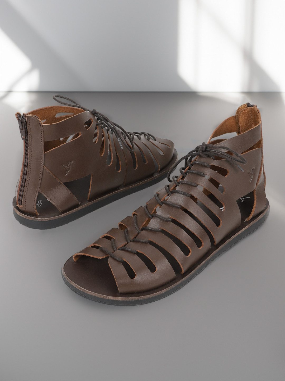 yoho Leather Gladiators Sandals