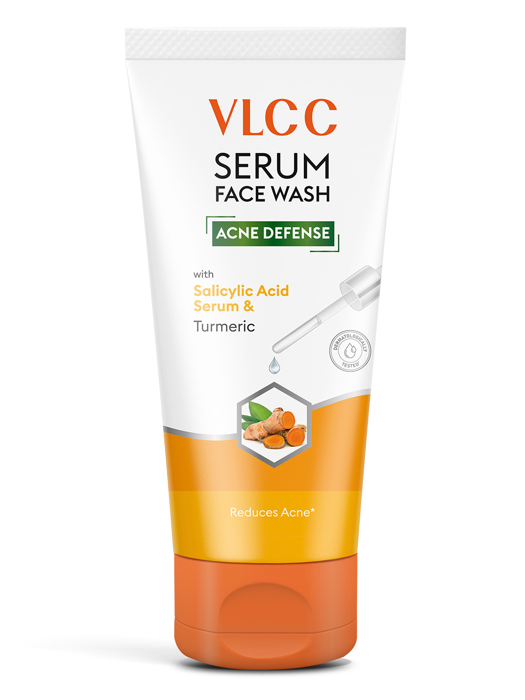 VLCC VLCC Acne Defense Serum Face Wash with Salicylic Acid Serum & Turmeric - 100ml