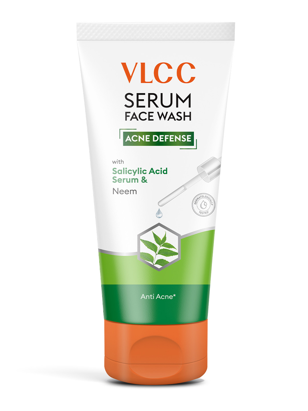 VLCC Acne Defense Serum Face Wash with Salicylic Acid Serum & Neem - 100ml
