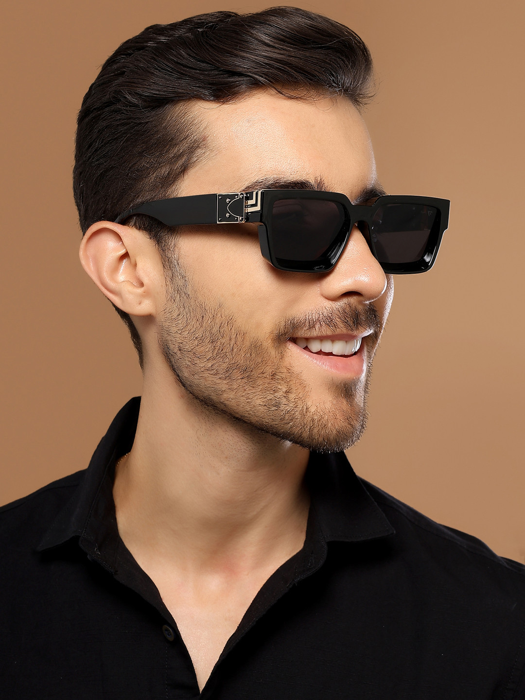 Voyage Unisex Wayfarer Sunglasses with UV Protected Lens 86367MG5175