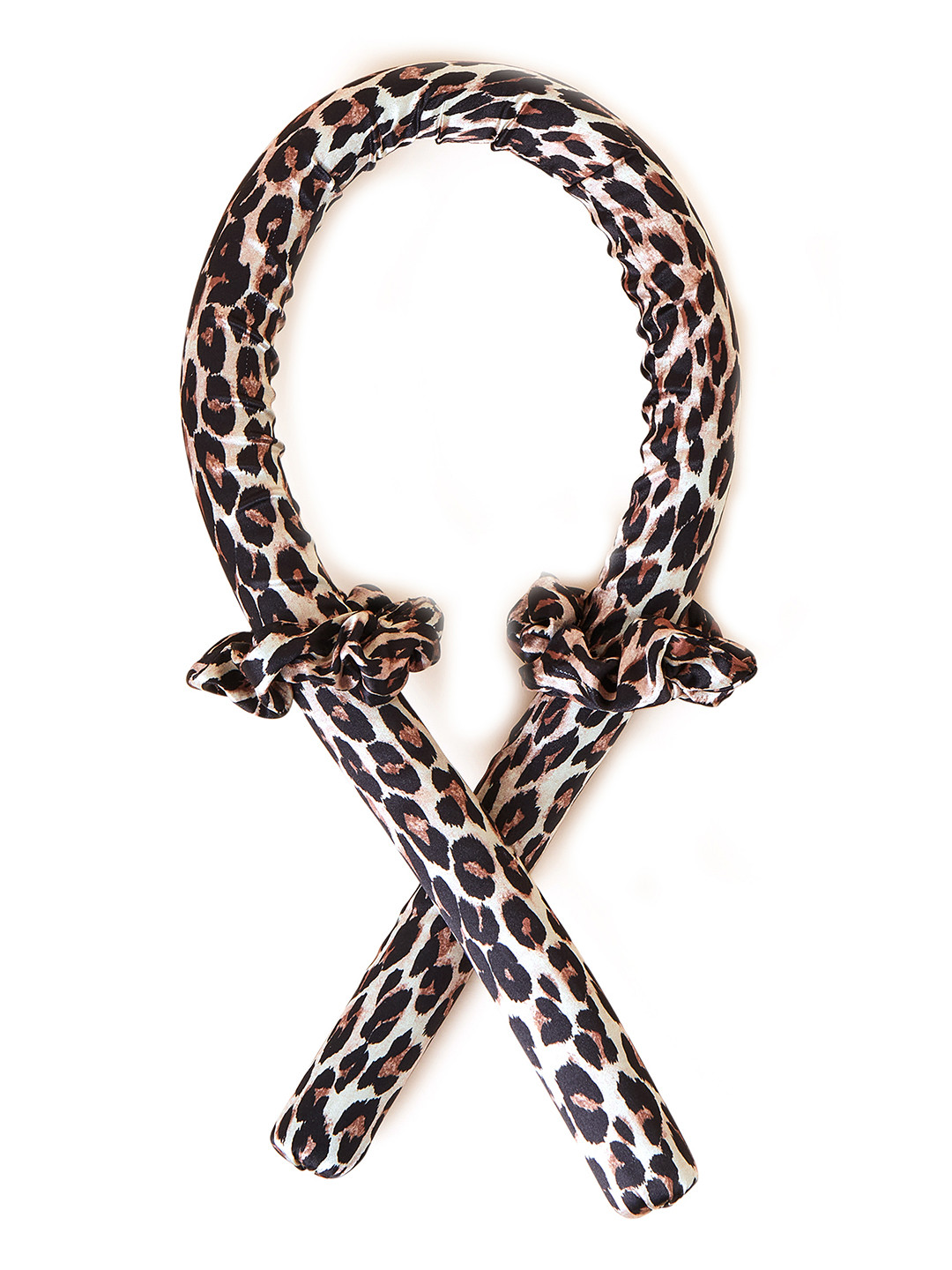 Accessorize Animal Printed Recycled Satin Heatless Curler Hairstick