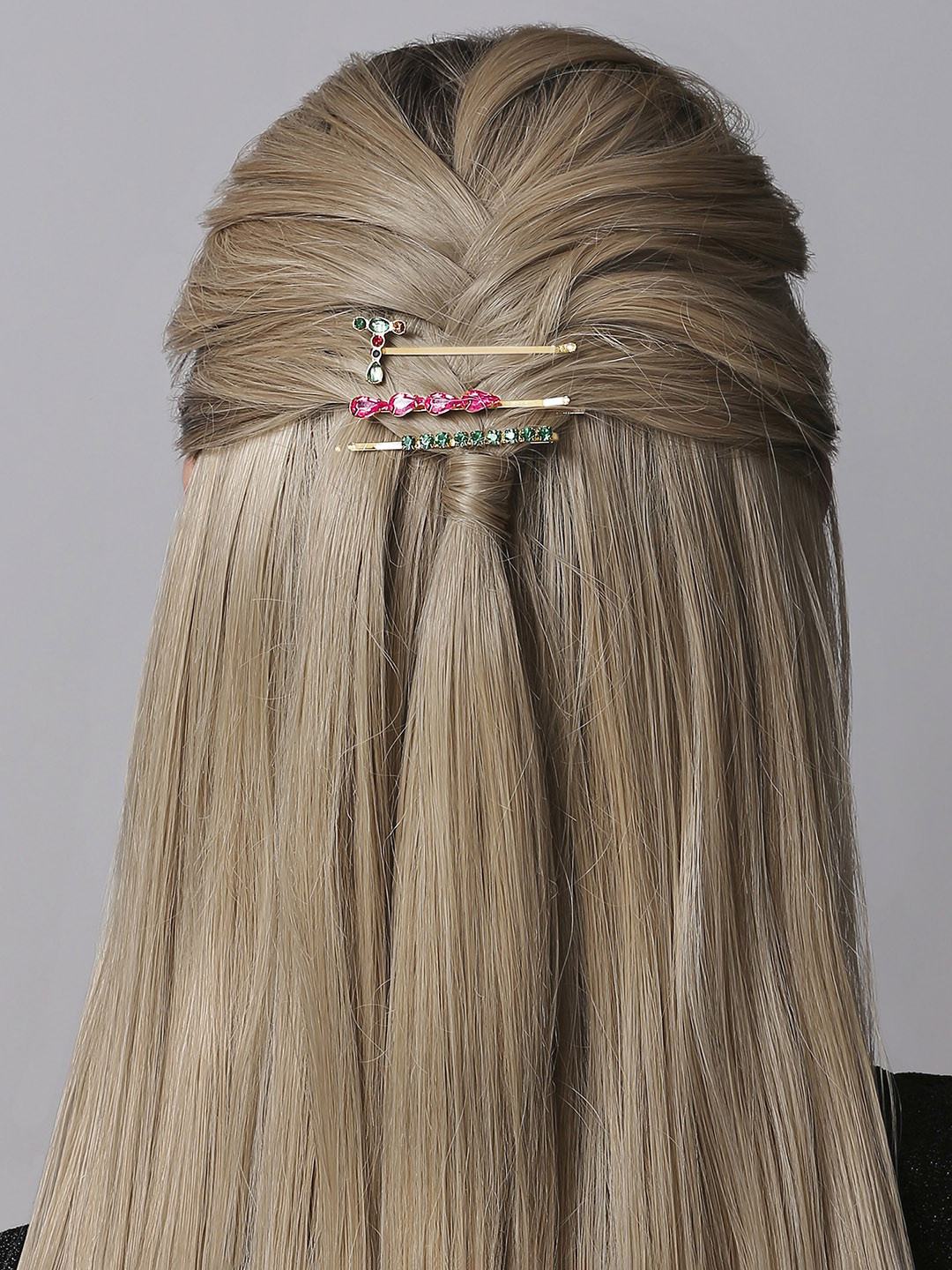Accessorize Set Of 3 Bobby Pins