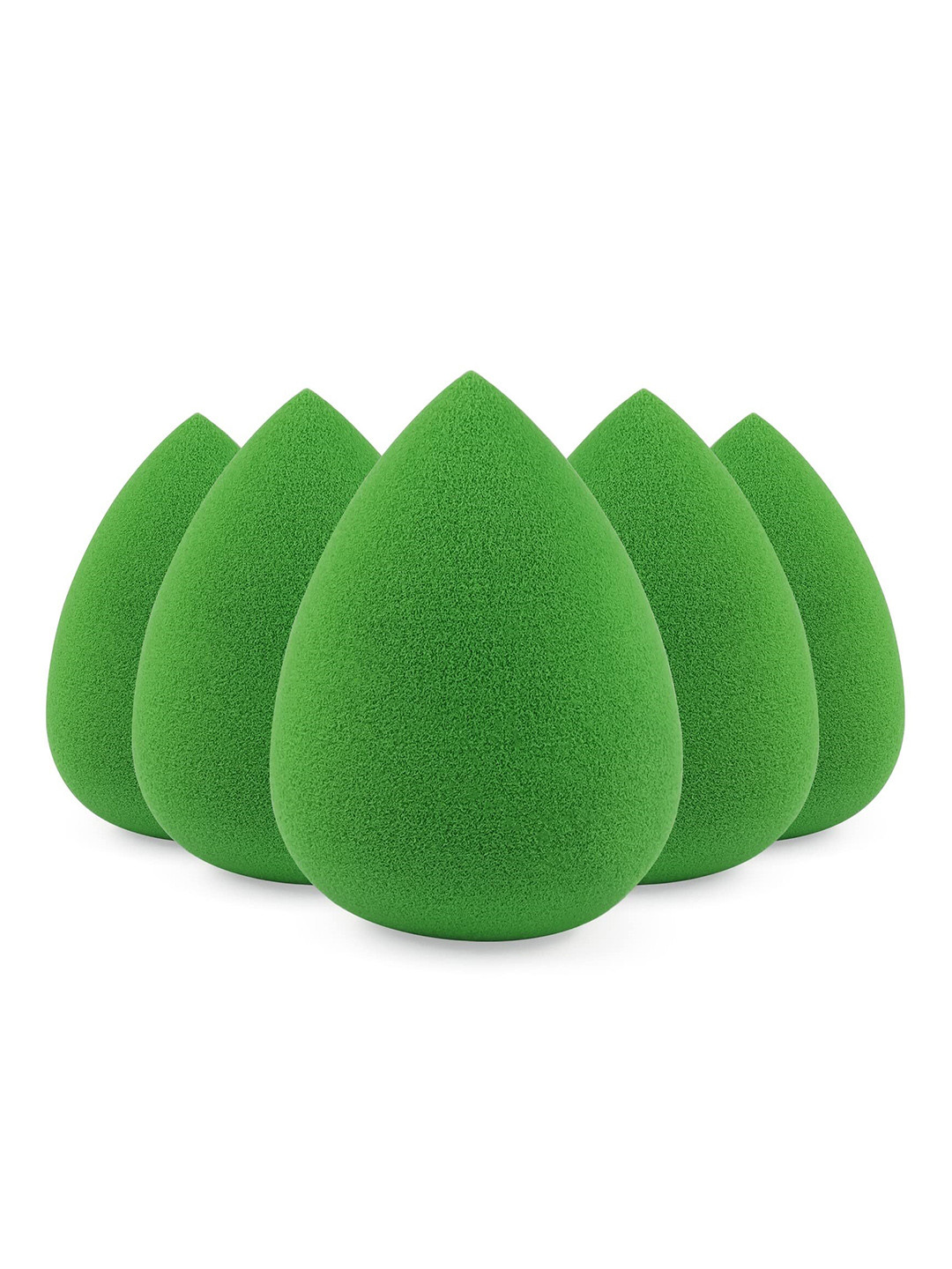FEELHIGH Set Of 5 Makeup Blender Sponges - Green