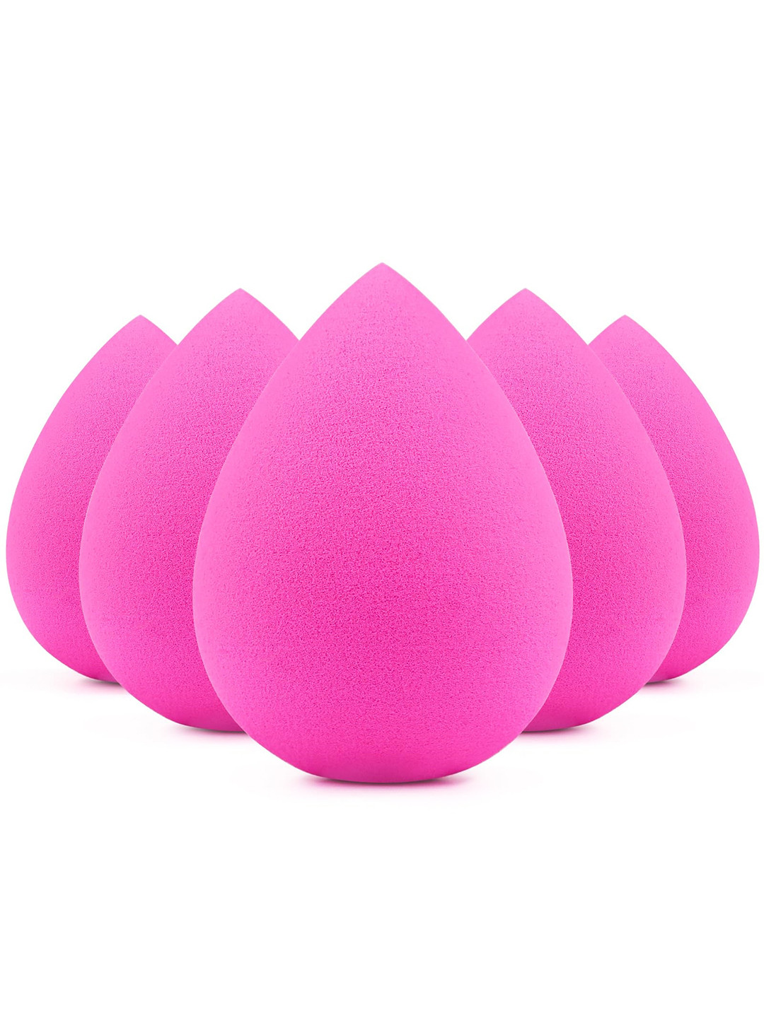 FEELHIGH Set Of 5 Makeup Blender Sponges - Pink