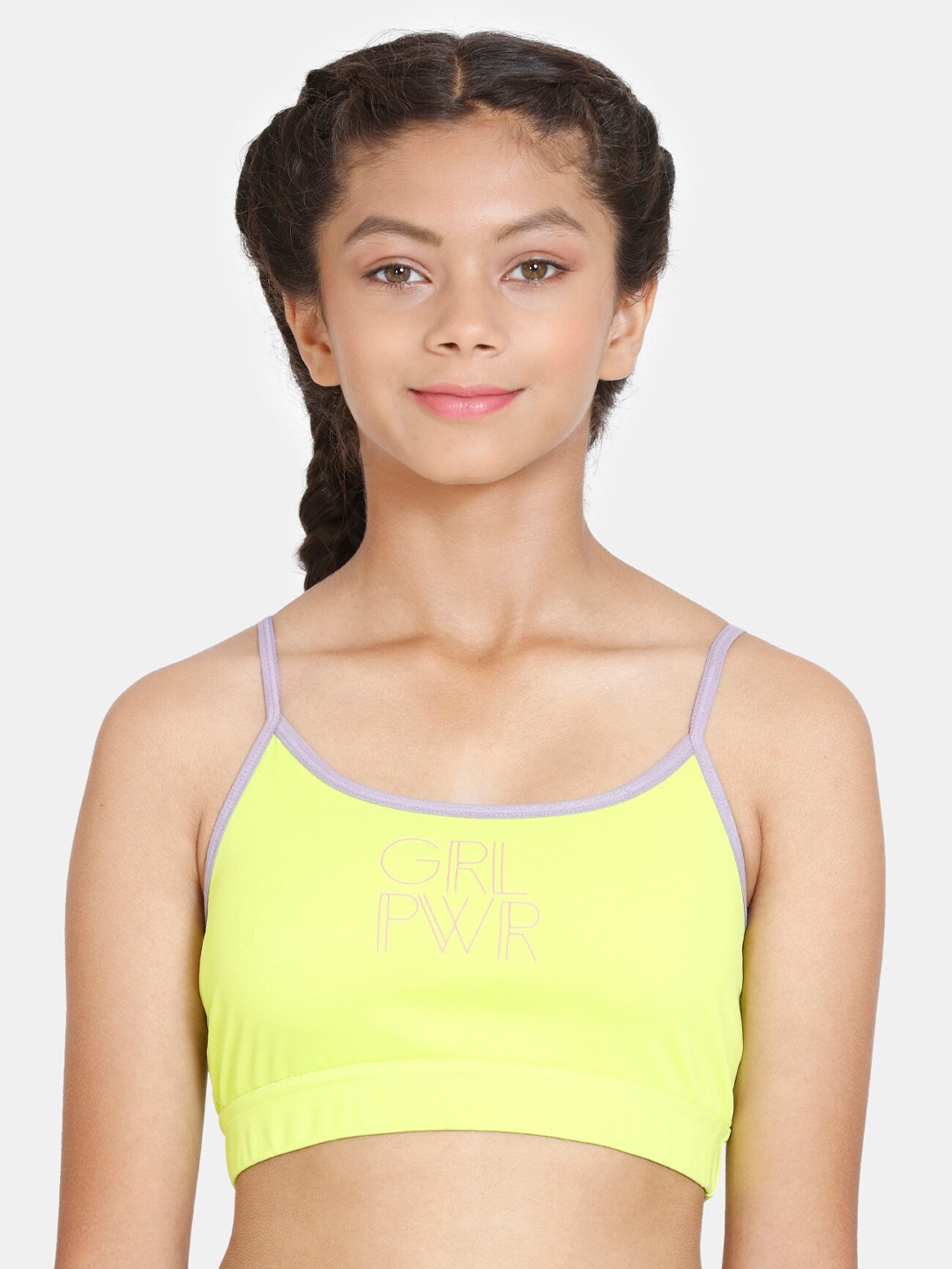 Buy Zelocity By Zivame Girls Full Coverage Lightly Padded Workout