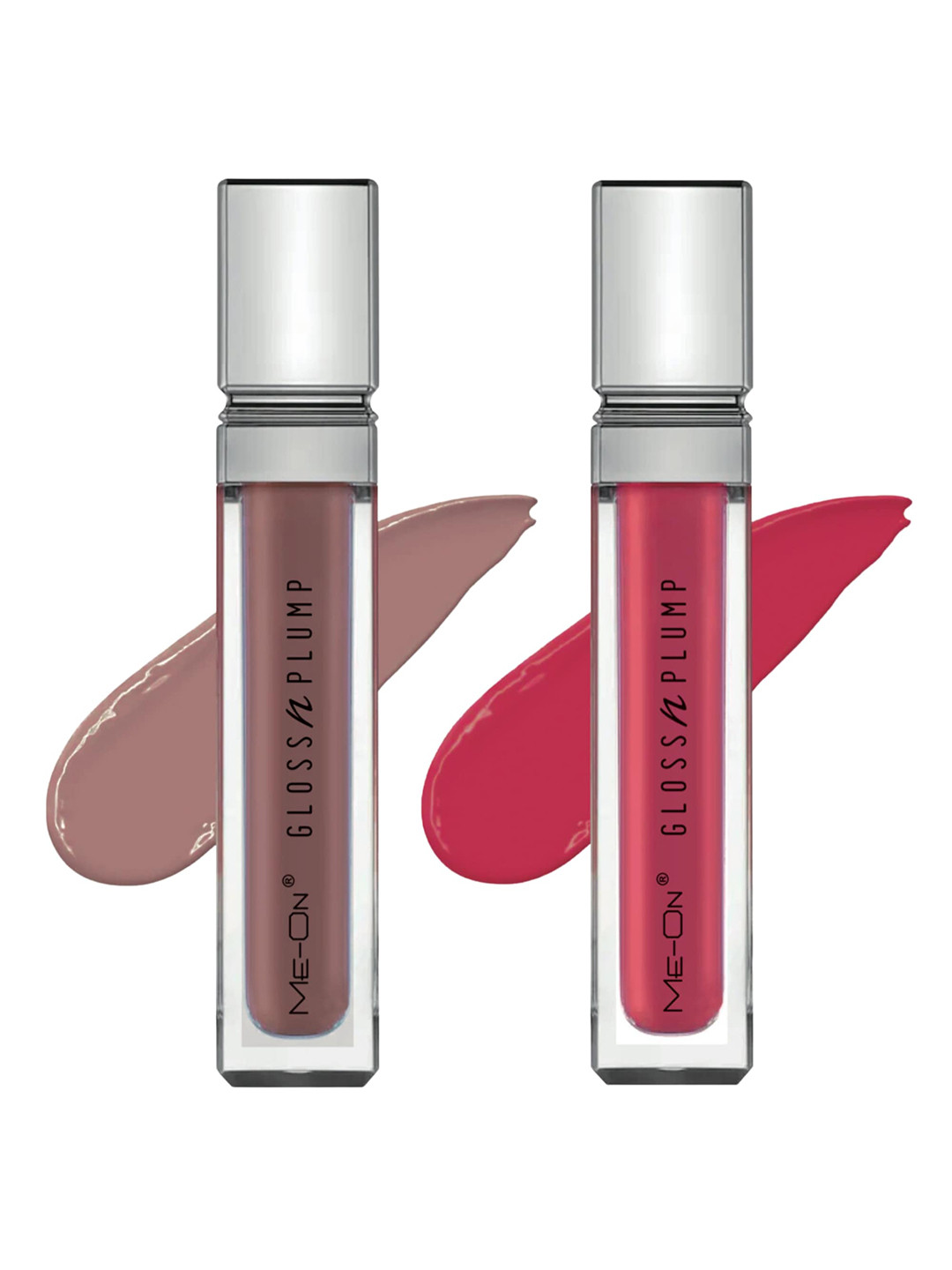 ME-ON Set Of 2 Gloss & Plump Long-Lasting Lip Gloss 3ml Each - Shades 04 & 11