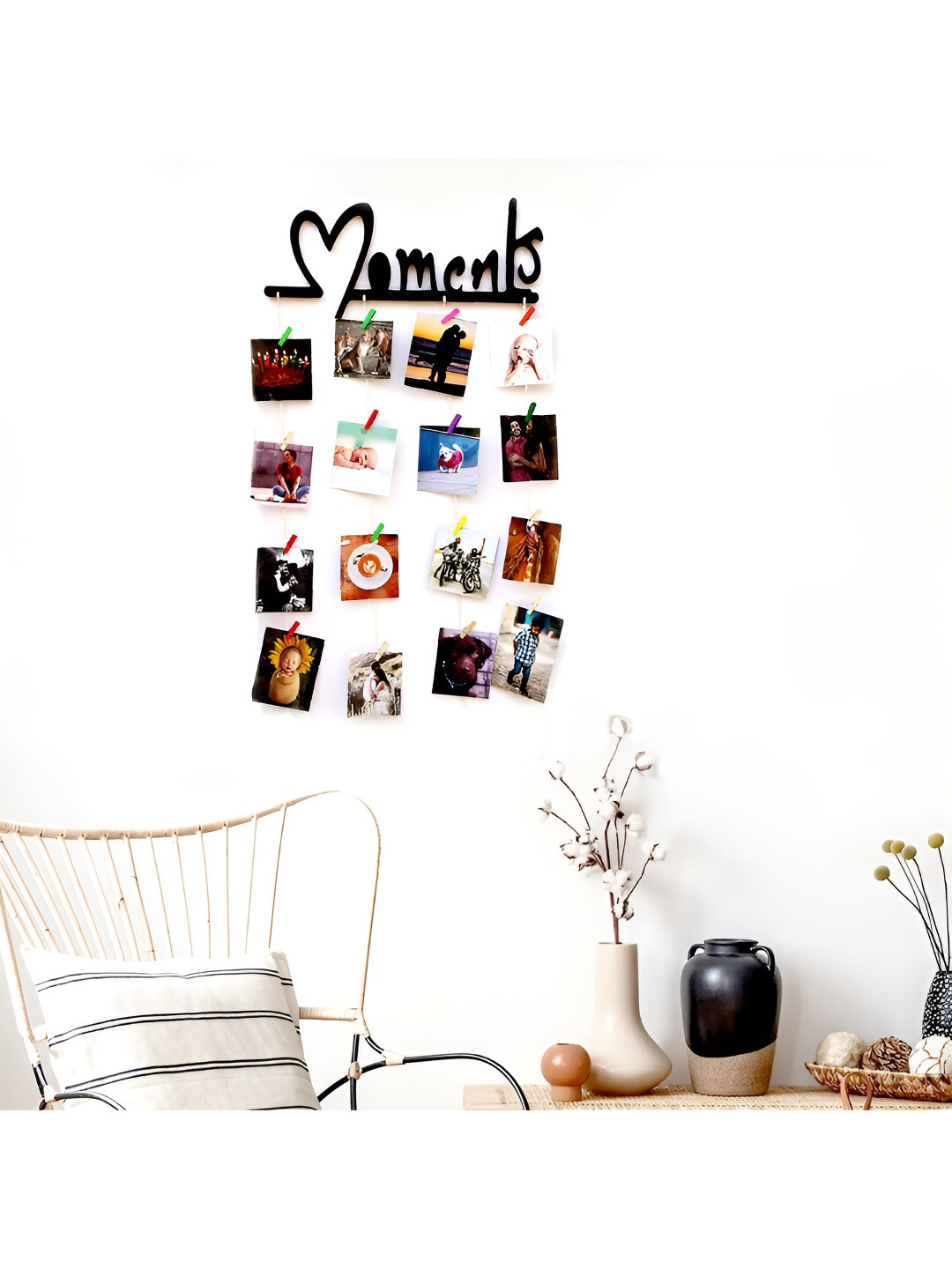 VAH Kya Bat Hai !! Wood Matte Hall Wall Hangings-33.5In