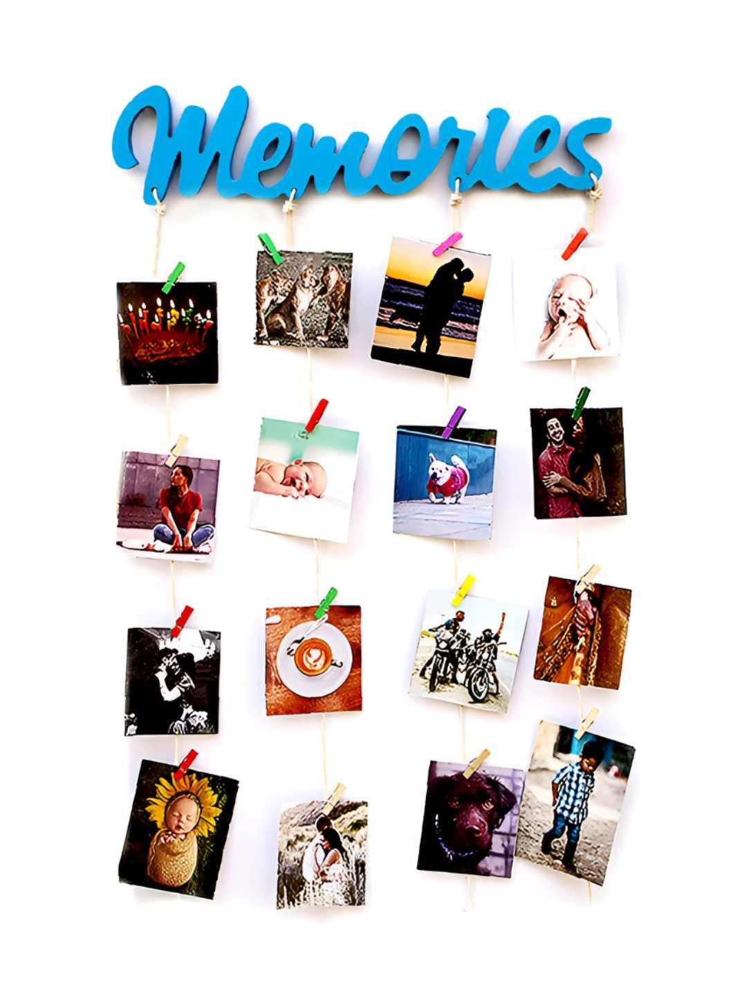 VAH Kya Bat Hai !! Memories Picture Frames Collage Photo Hanging Wood Wall Hangings-33.5In