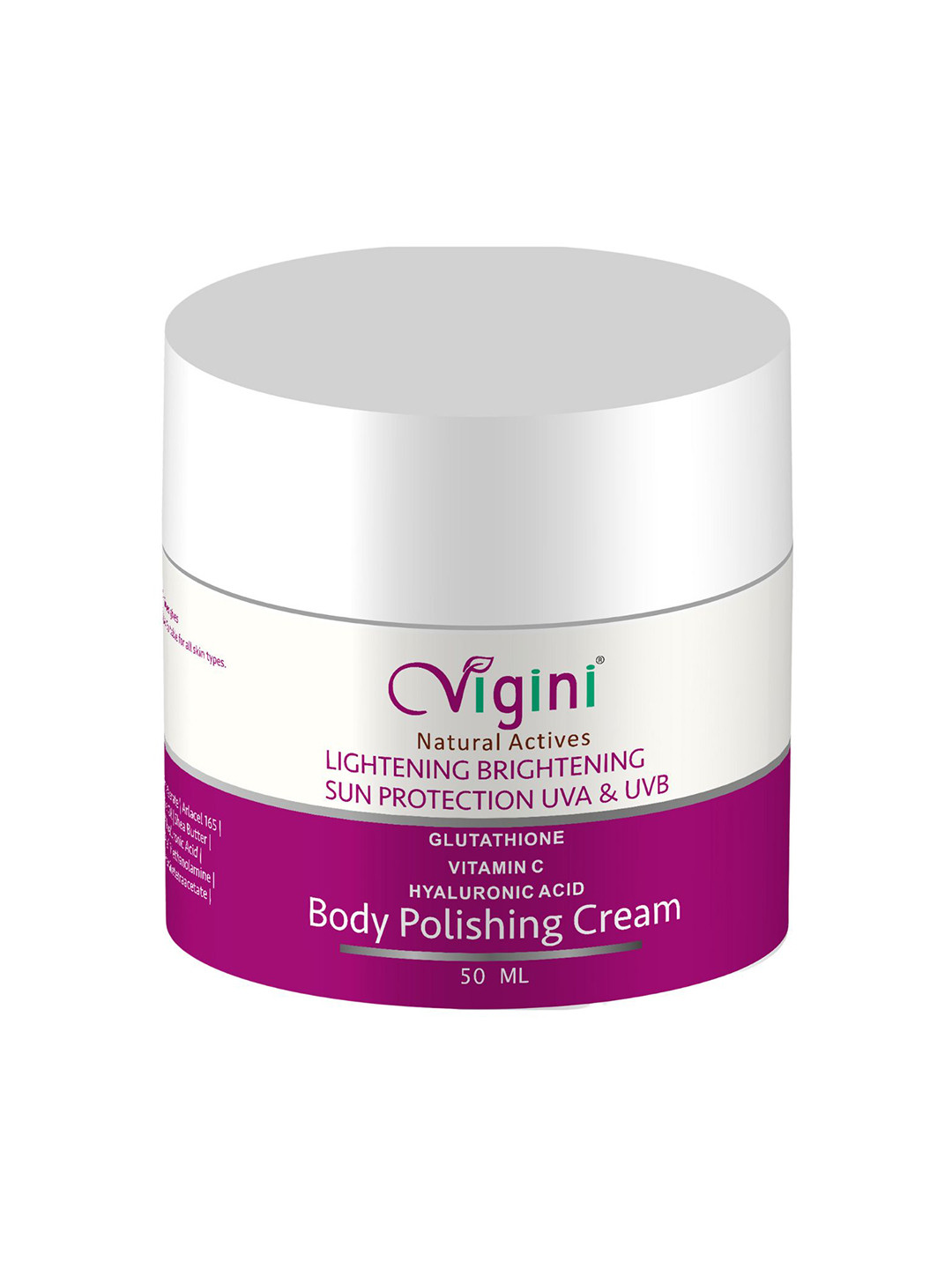 Vigini Whitening Brightening Body Polishing Cream - 50ml