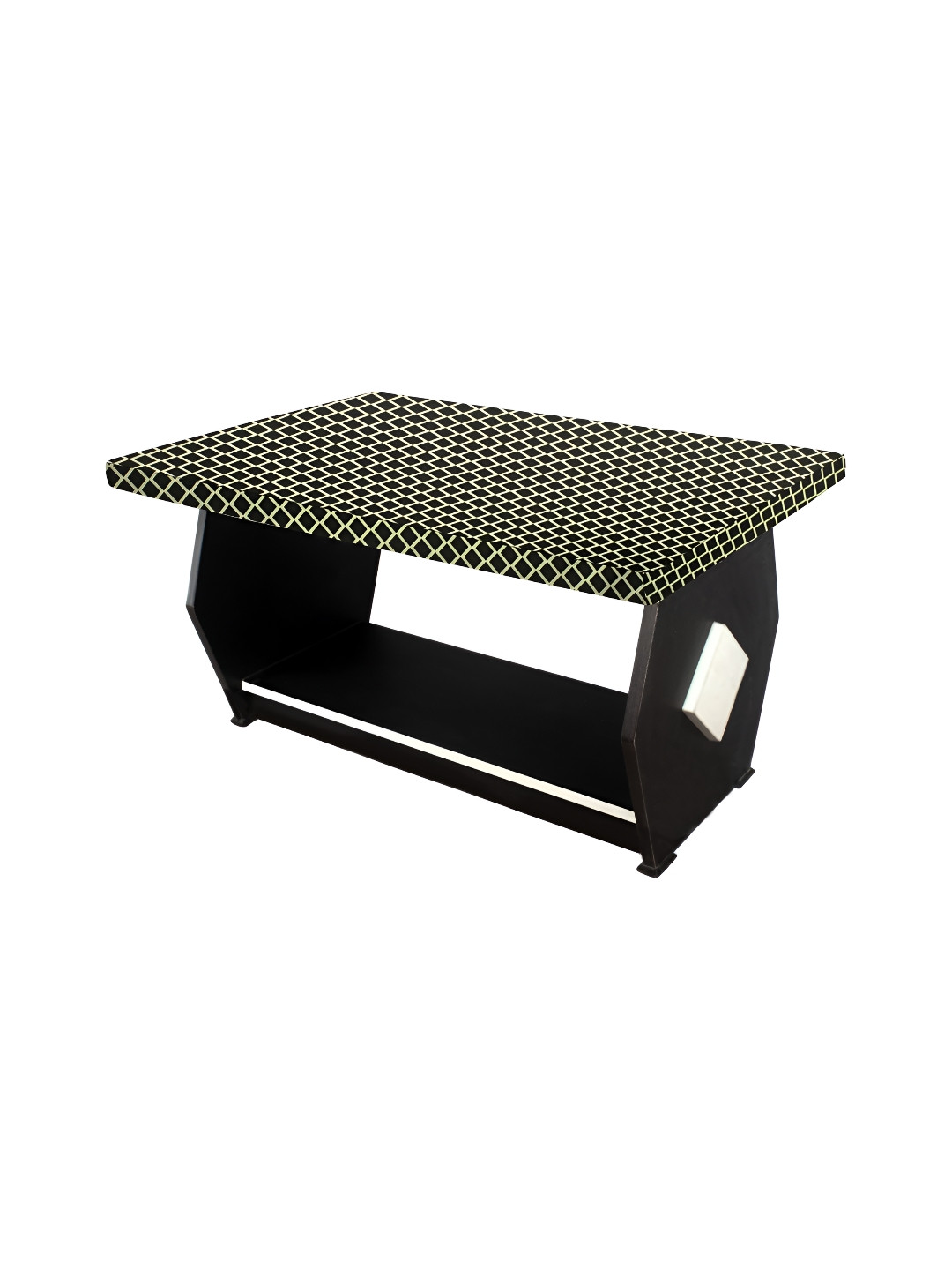 Stylista Brown & Yellow Printed Waterproof Rectangle 1.21 m x 60.96 cm Table Cover