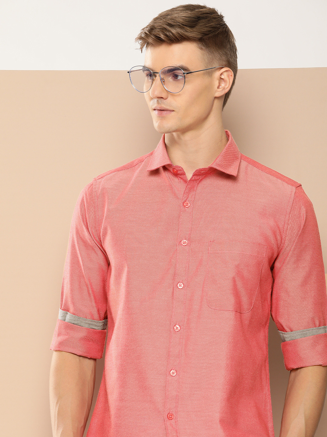 INVICTUS Slim Fit Iron free Casual Shirt