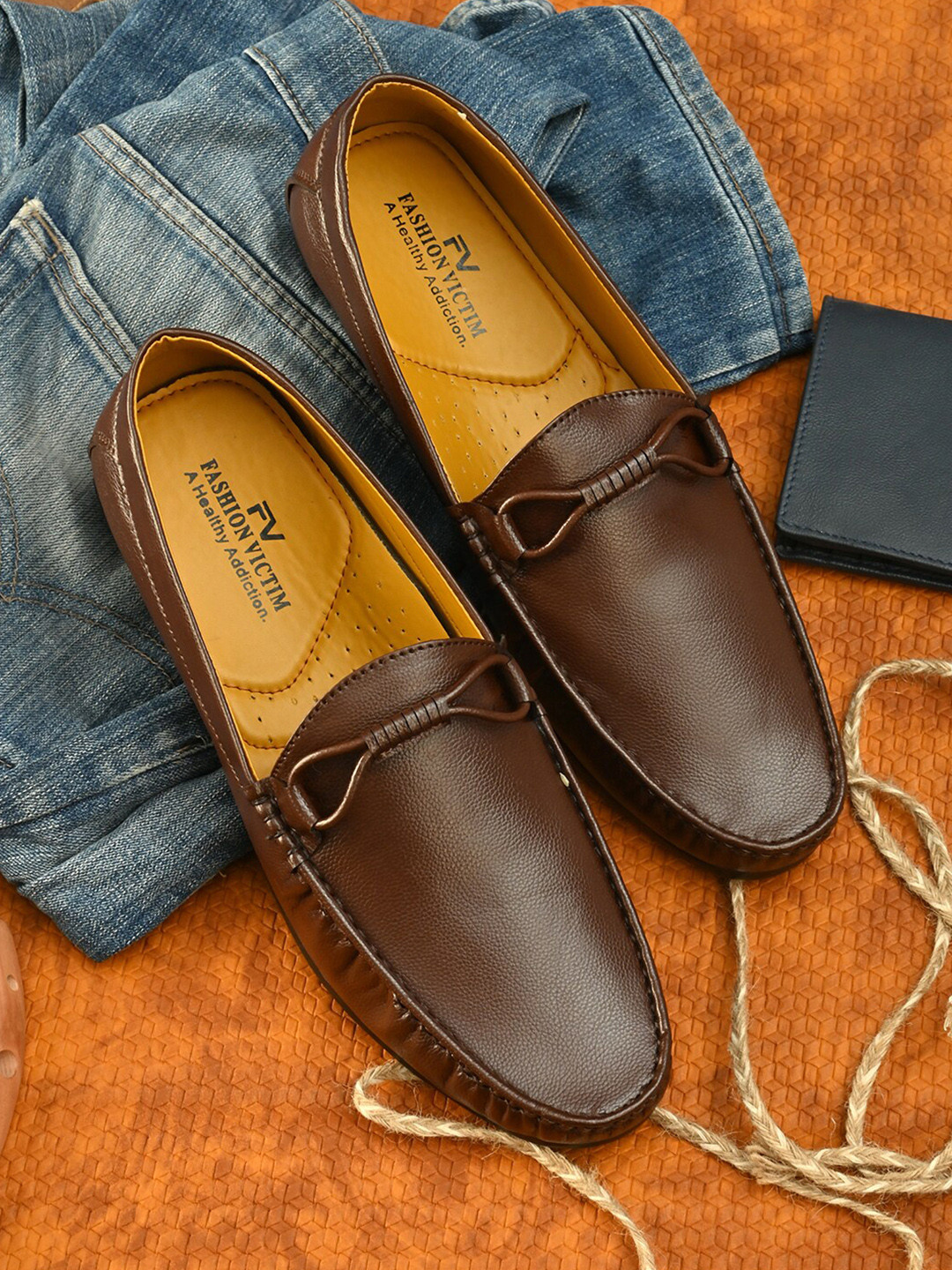 Fashion Victim Men Bows Deytail Loafers