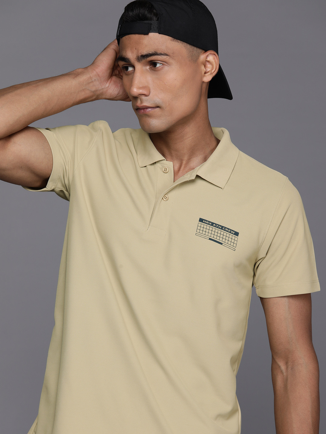 HRX by Hrithik Roshan Polo Collar Lifestyle T-shirt