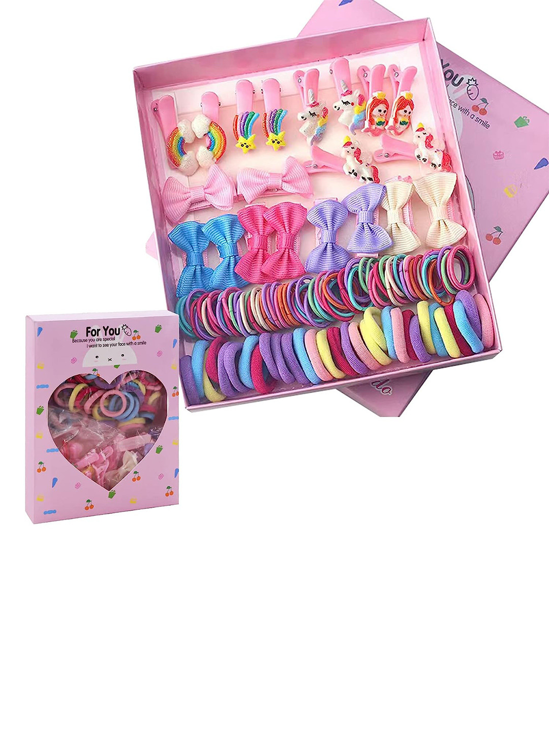 Shining Diva Fashion Girls 170-Pcs Hair Accessory Set