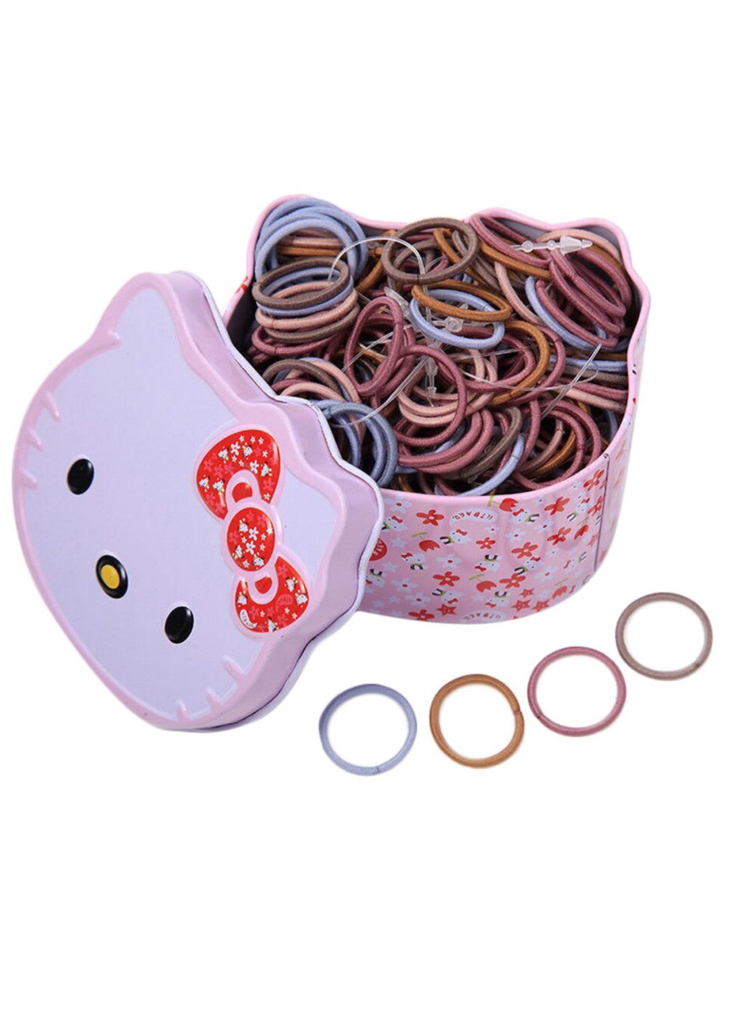Shining Diva Fashion Girls 100-Pcs Ponytail Holders