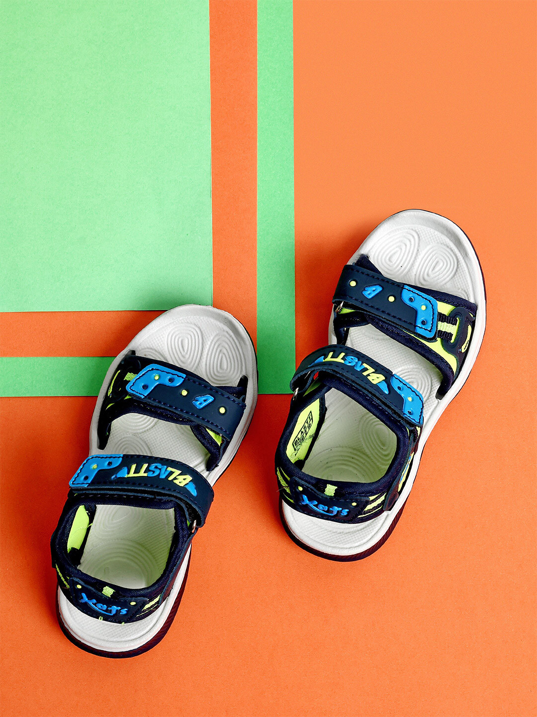 KATS Kids Printed Sports Sandals