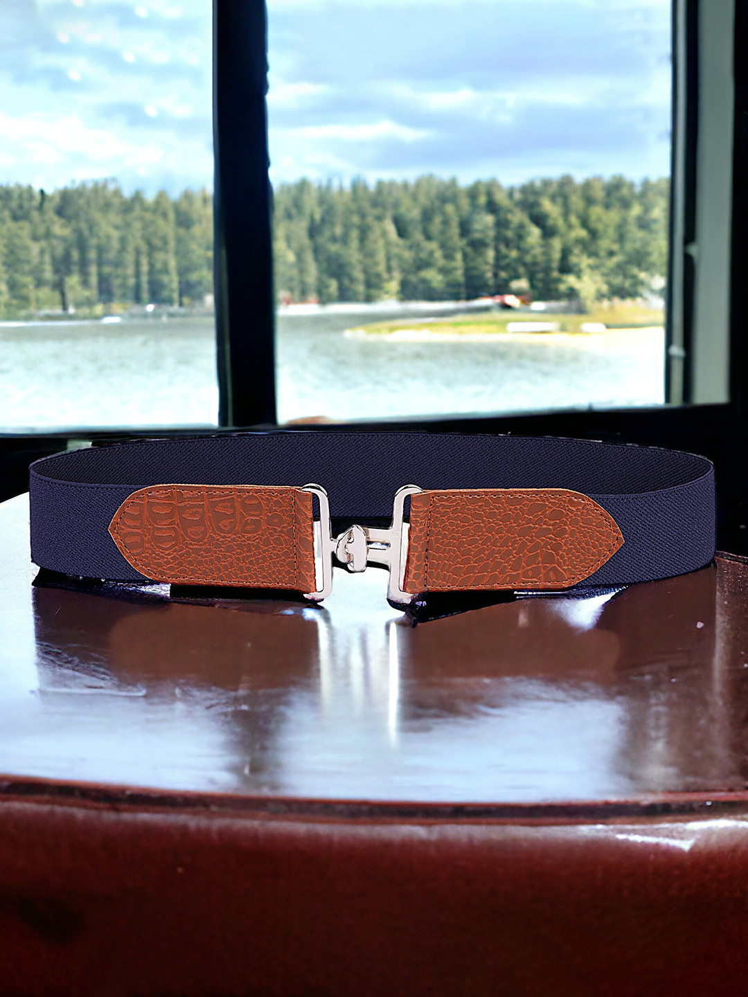 Kastner Women Canvas Stretchable Dress Belt