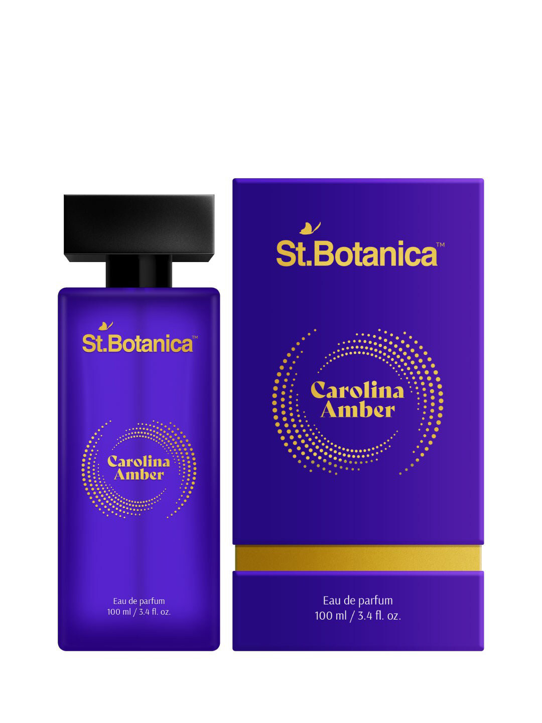 St.Botanica Carolina Amber Long-Lasting Eau de Parfum  - 100 ml