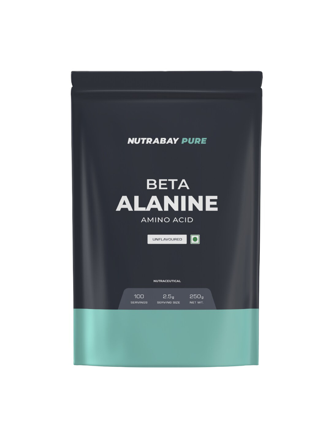 Nutrabay Pure 100% Beta Alanine Unflavoured - 250gms