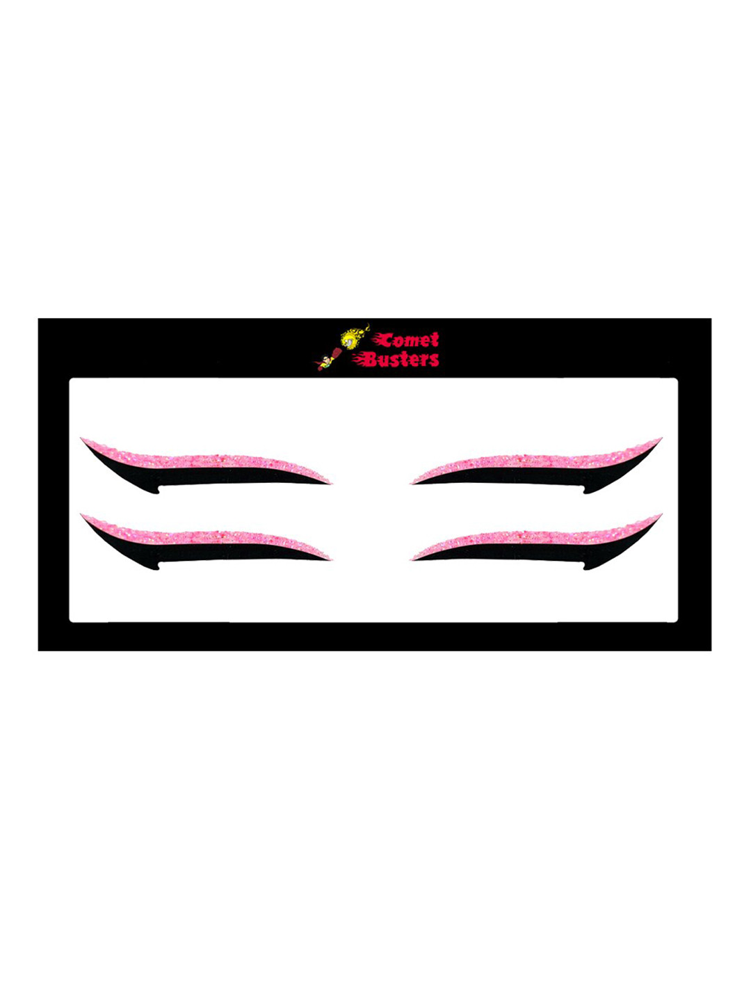 Comet Busters Glitter Eyeliner Sticker - Black 030