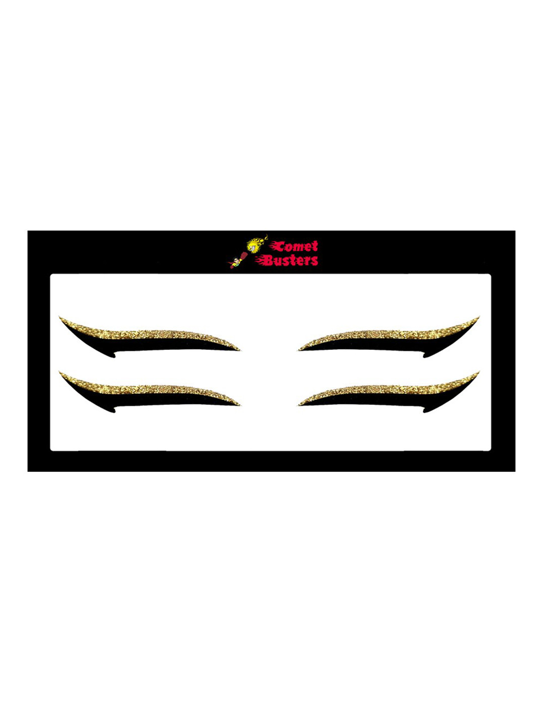 Comet Busters Glitter Eyeliner Sticker - Yellow 032
