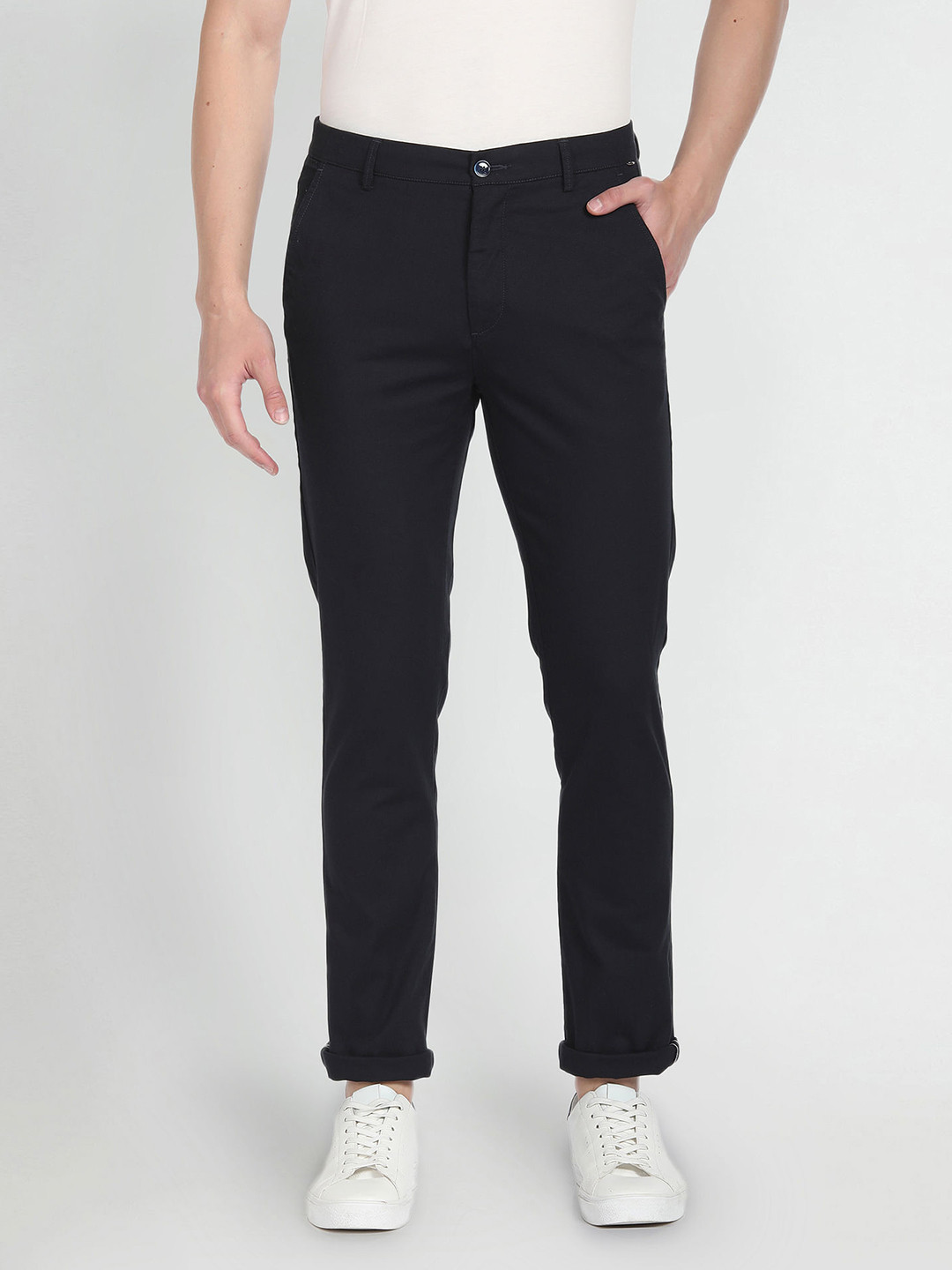 Arrow Sport Men Skinny Fit Cotton Trouser