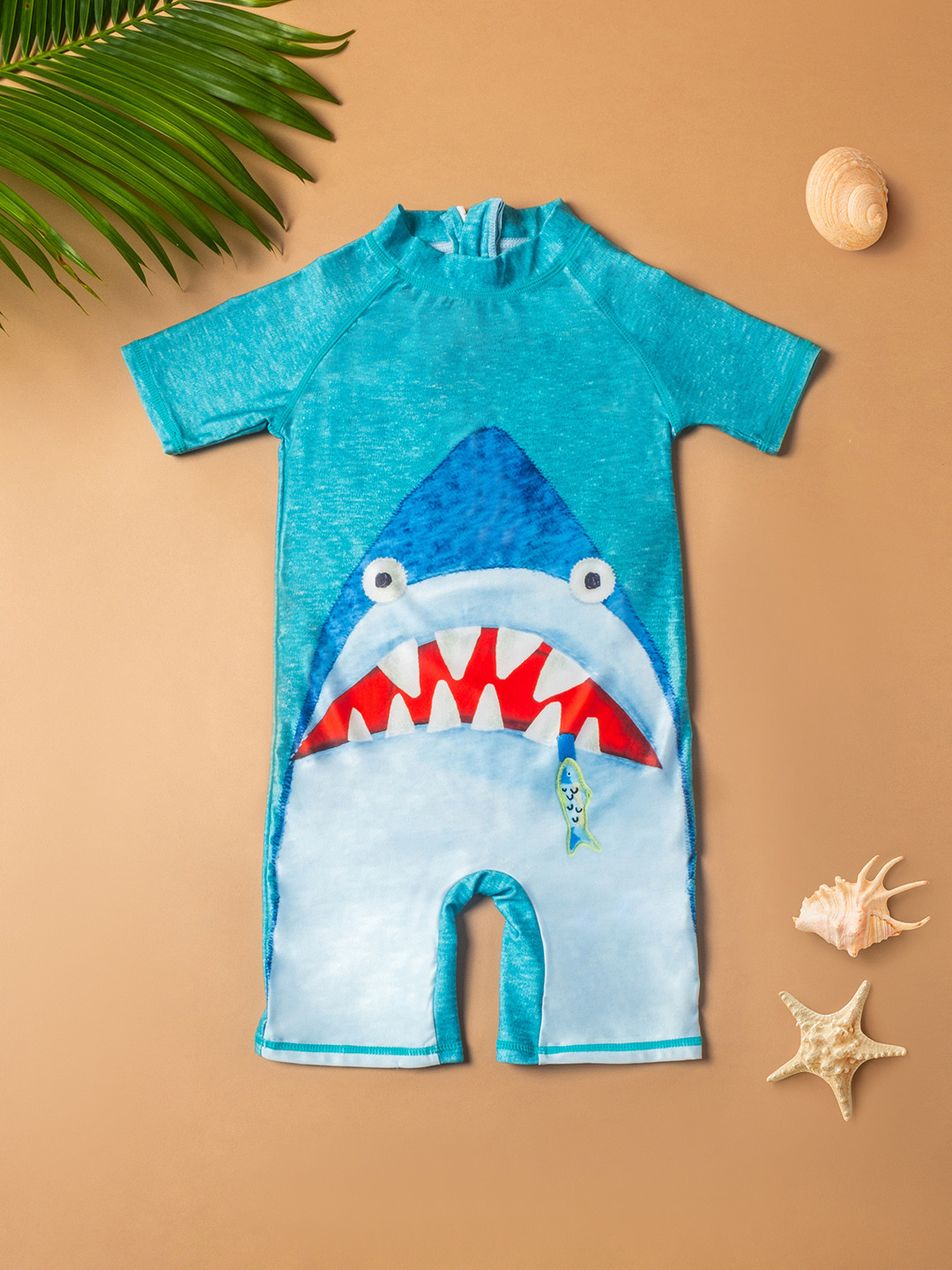 Baby Moo Boys Animal Printed Swimwear