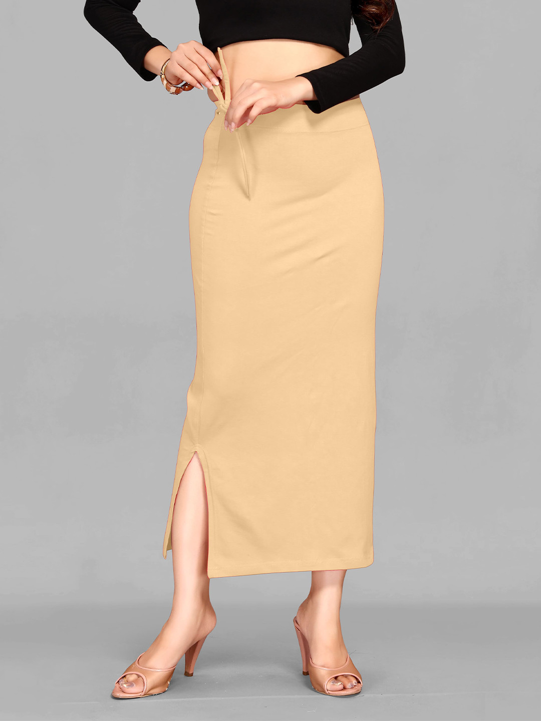 SCUBE DESIGNS High-Rise Saree Shapewear