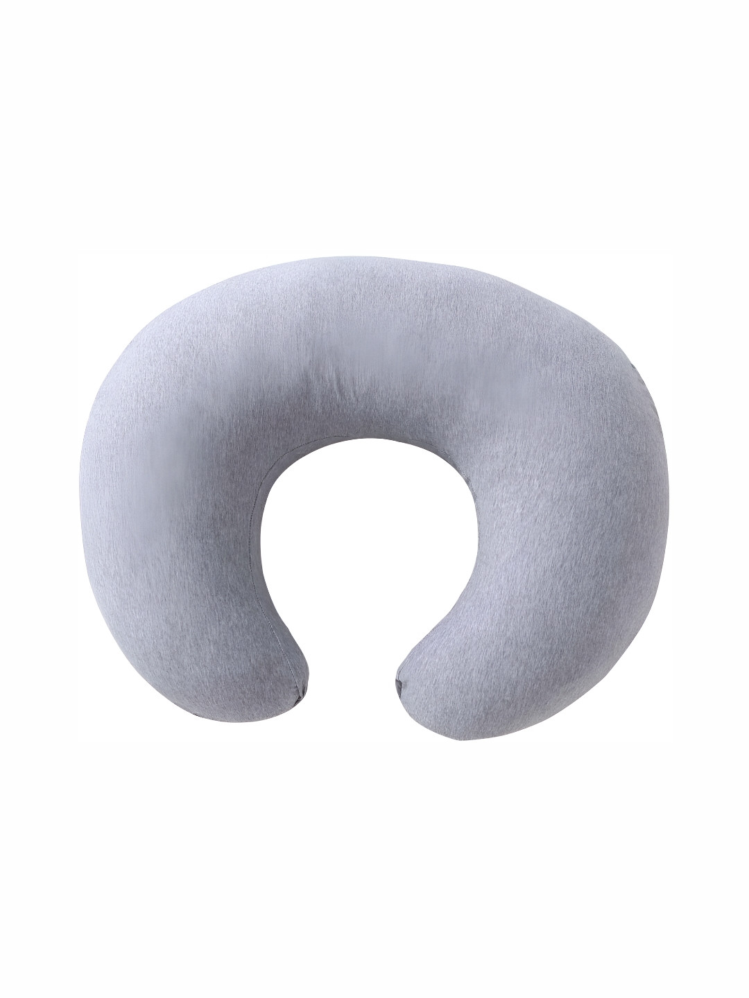 Pum Pum Hollow Fiber Grey Solid Cotton Ultra Soft Fibre Maternity Pillow-16.2 x 55.88 x 45.72 cm