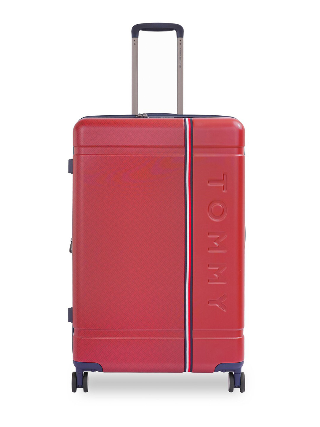 Tommy Hilfiger Millennia Textured Hard-sided Small Trolley Suitcase- 77.5Cm
