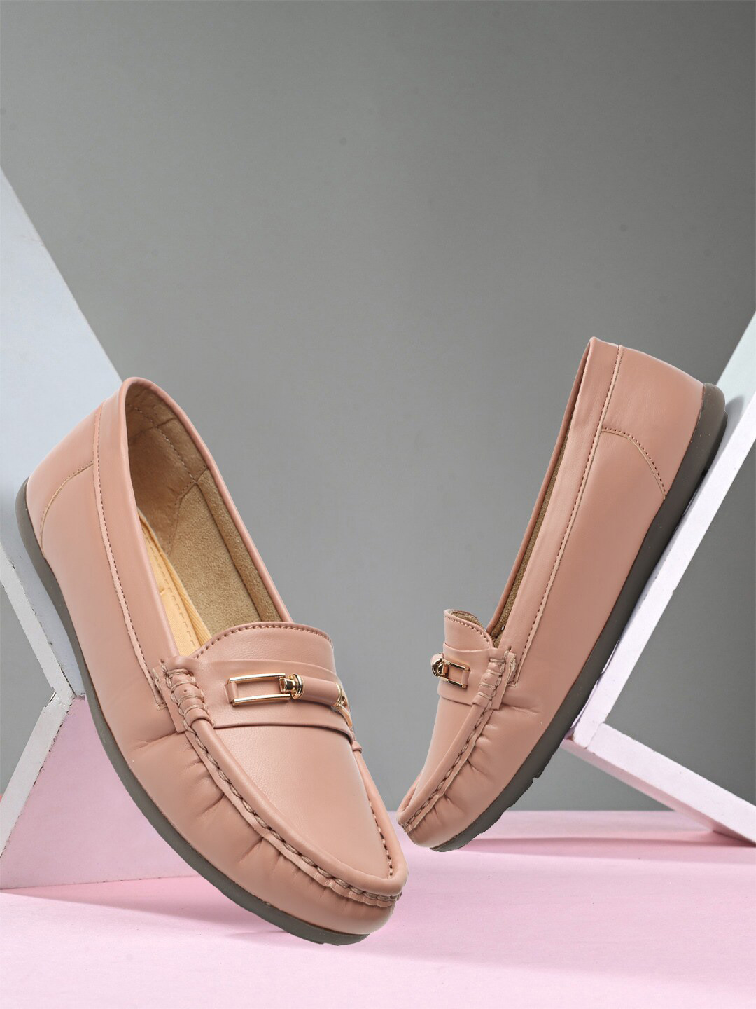 Bella Toes Women Lightweight Comfort Insole Penny Loafers