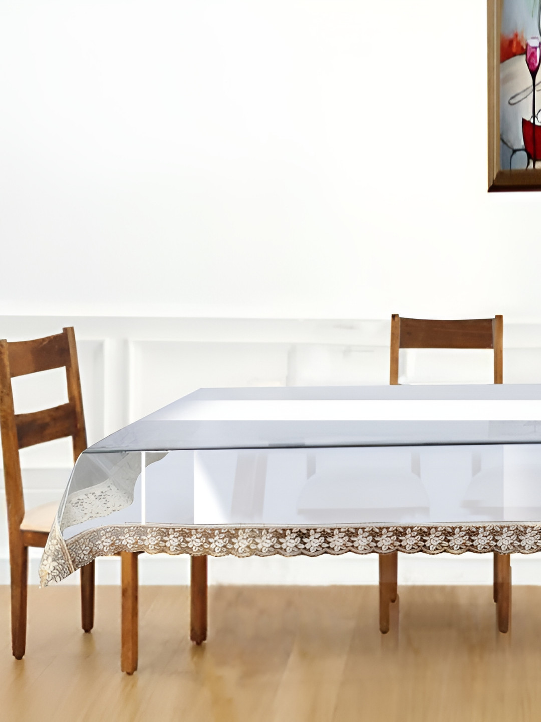 Stylista Gold-Toned Waterproof 4-Seater Rectangular Table Cover